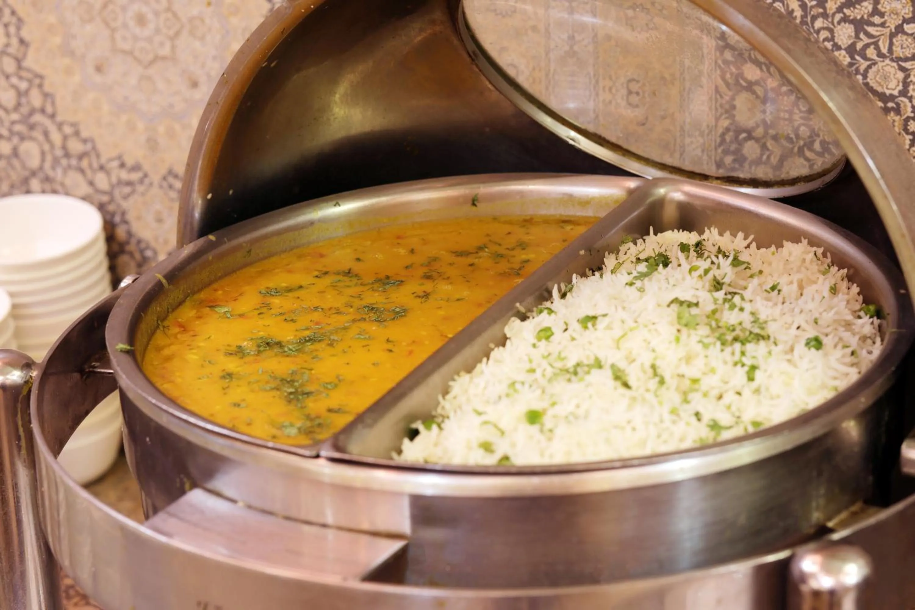 Food in The Byke Old Anchor Beach Resort & Spa