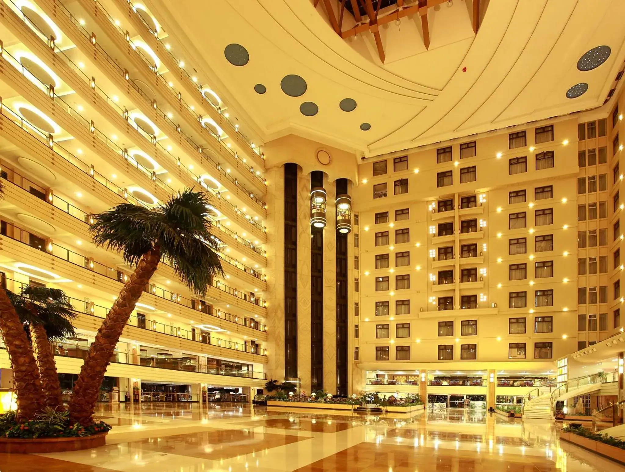 Lobby or reception in Lijiang Waterfall Hotel Guilin Lobby or reception in Lijiang Waterfall Hotel Guilin