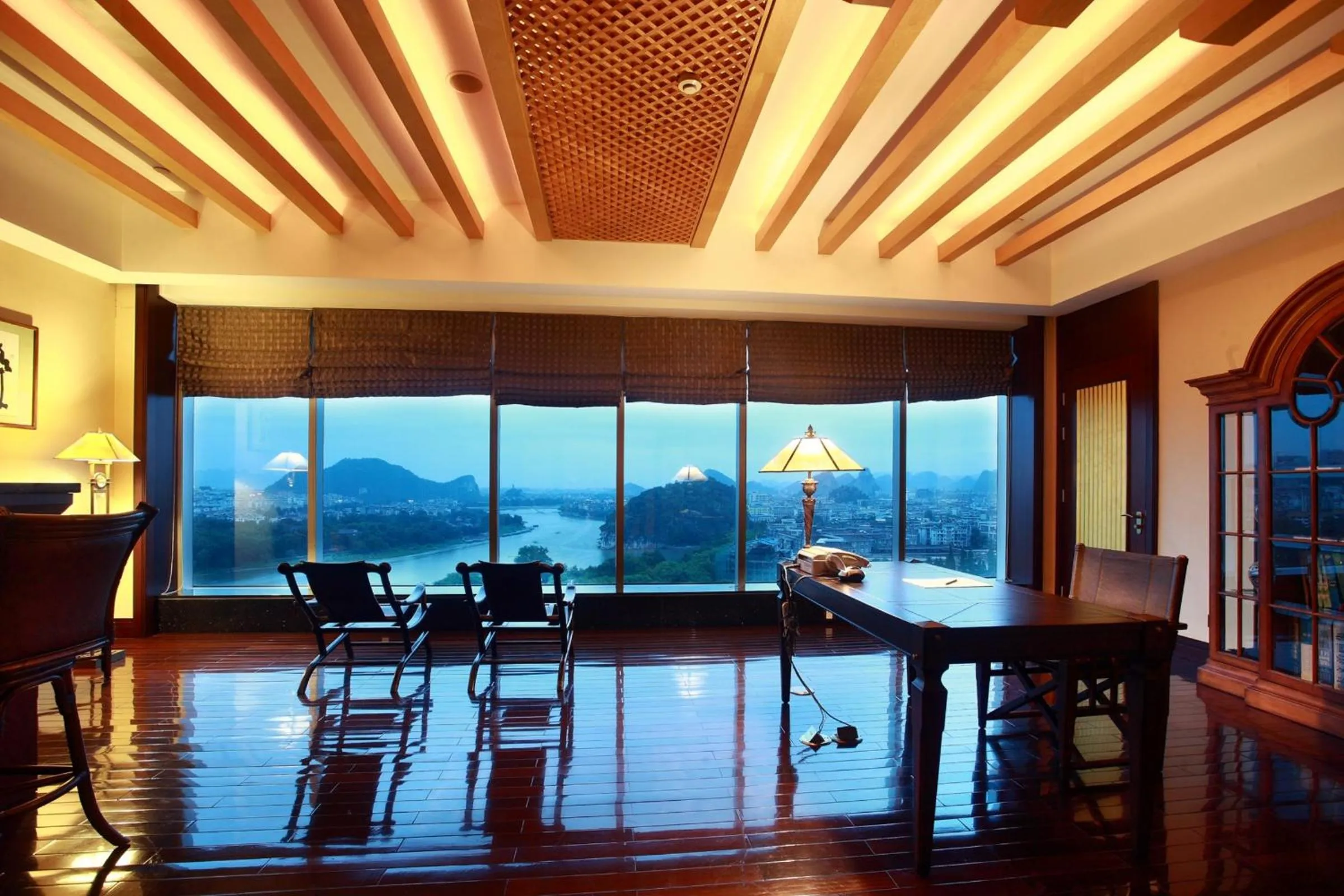 View (from property/room) in Lijiang Waterfall Hotel Guilin