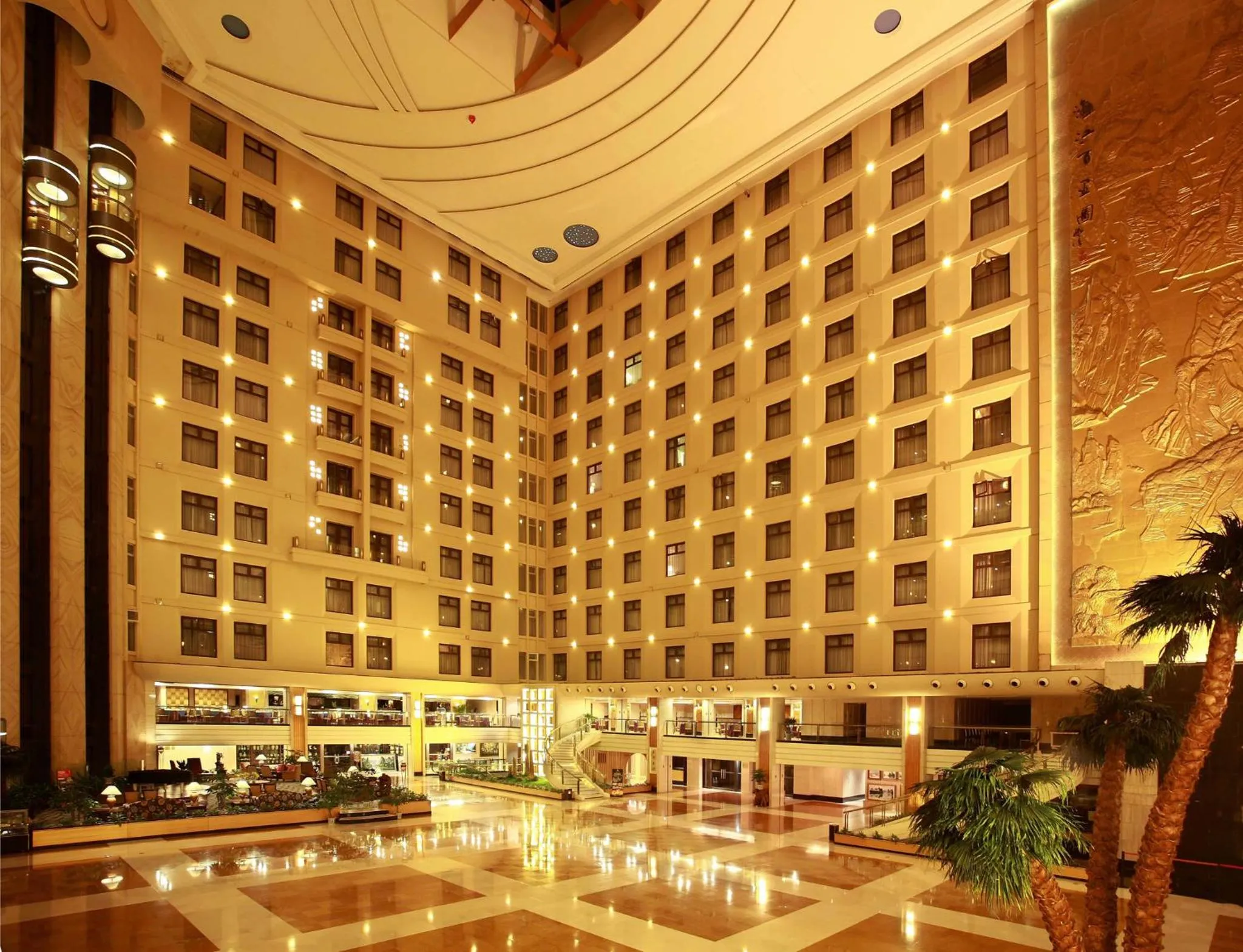Lobby or reception in Lijiang Waterfall Hotel Guilin