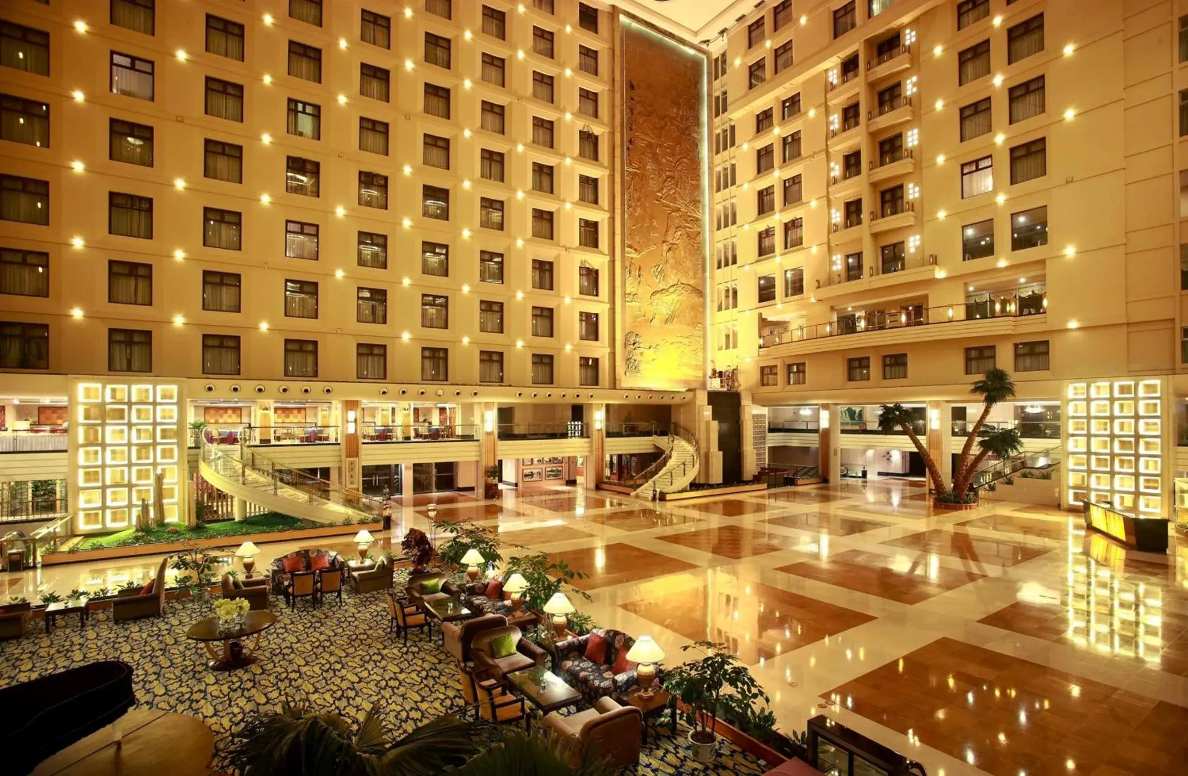 Lobby or reception in Lijiang Waterfall Hotel Guilin Lobby or reception in Lijiang Waterfall Hotel Guilin