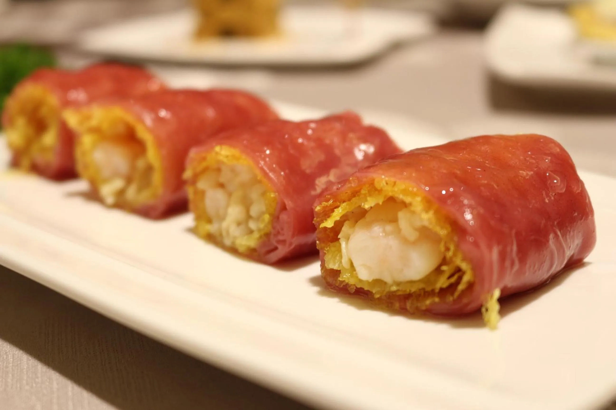 Food close-up in Lijiang Waterfall Hotel Guilin