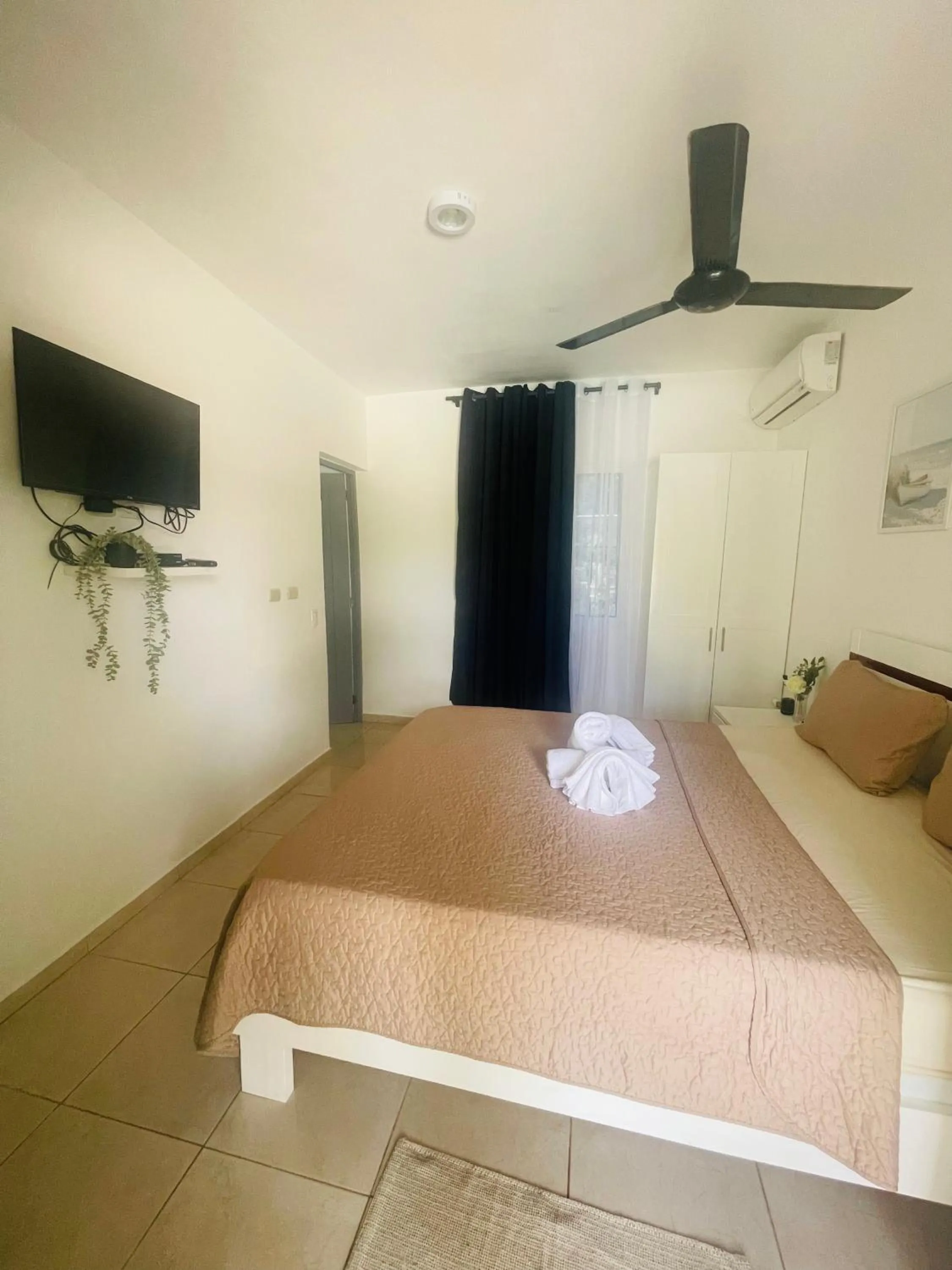 Bed in Hotel Casa Pierretta