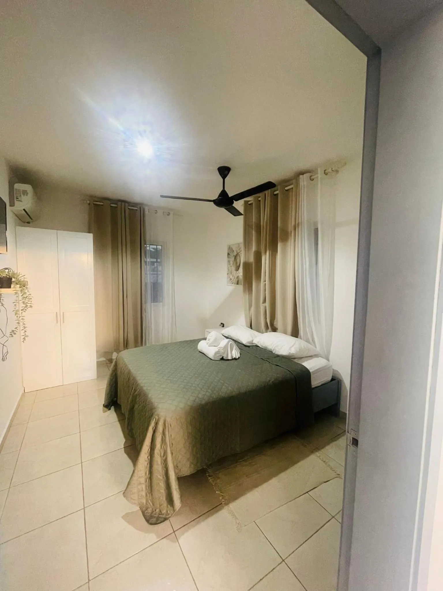 Bed in Hotel Casa Pierretta