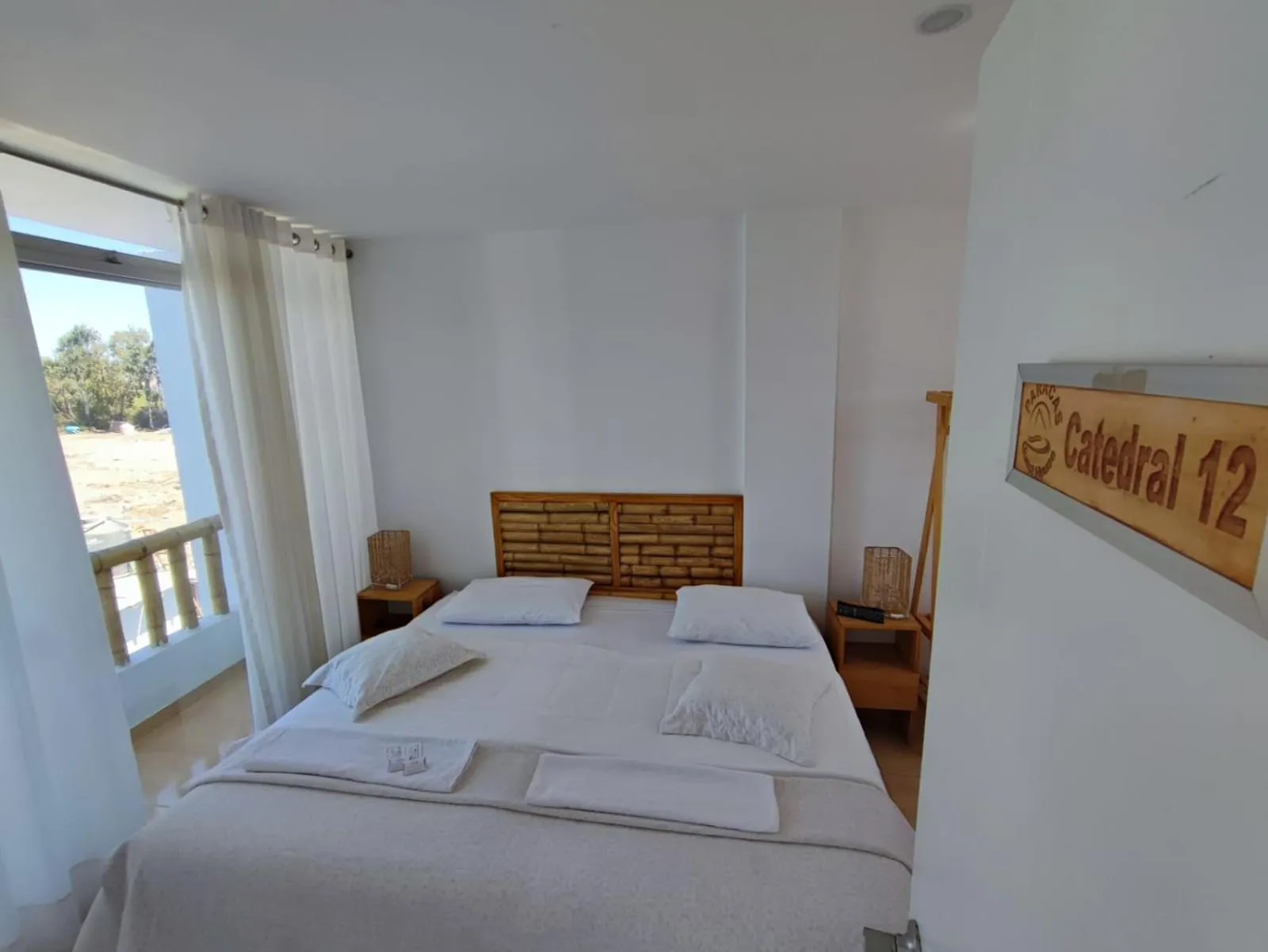 Bed in Paracas Guest House
