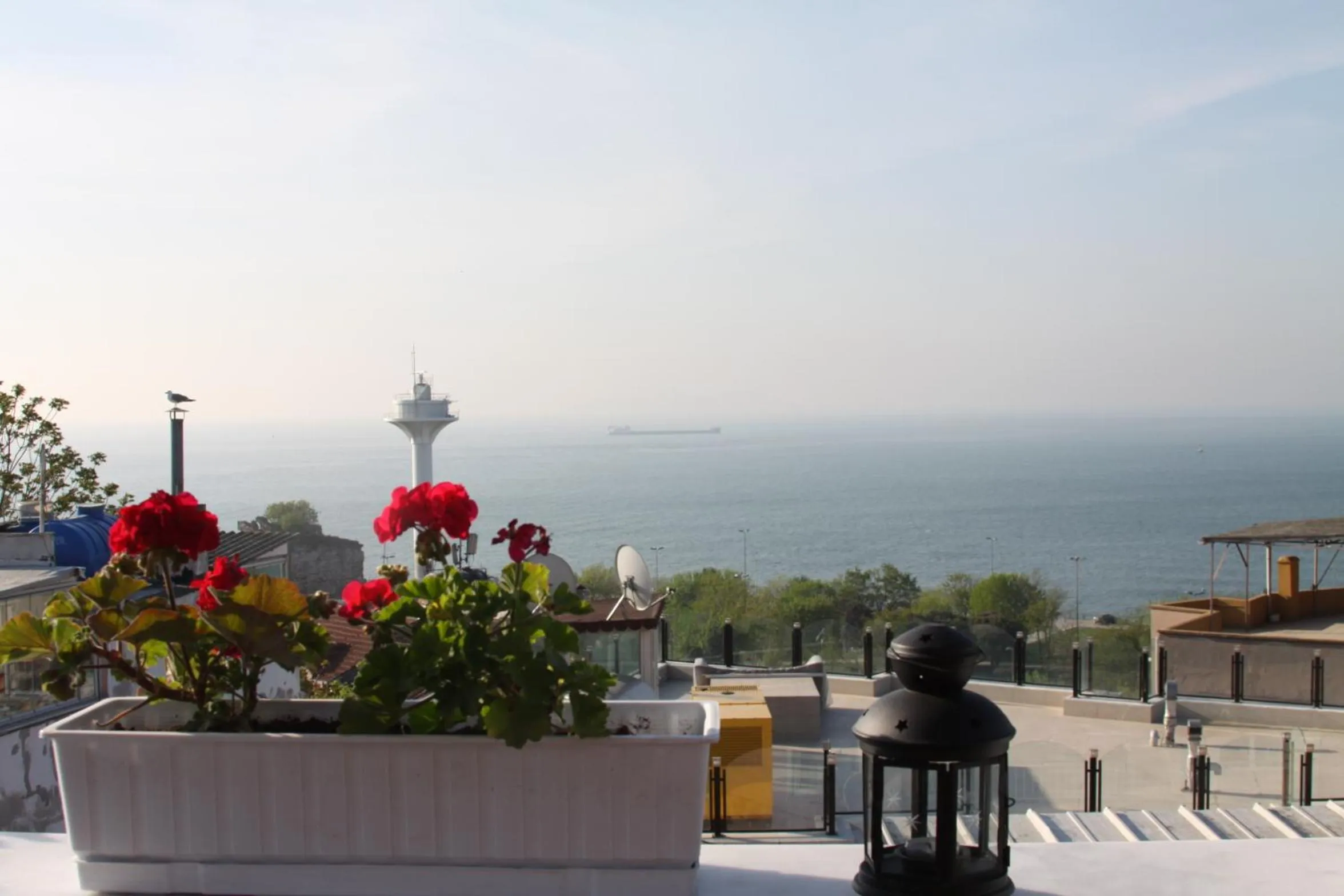 Balcony/Terrace in Hotel Buhara Family Inn