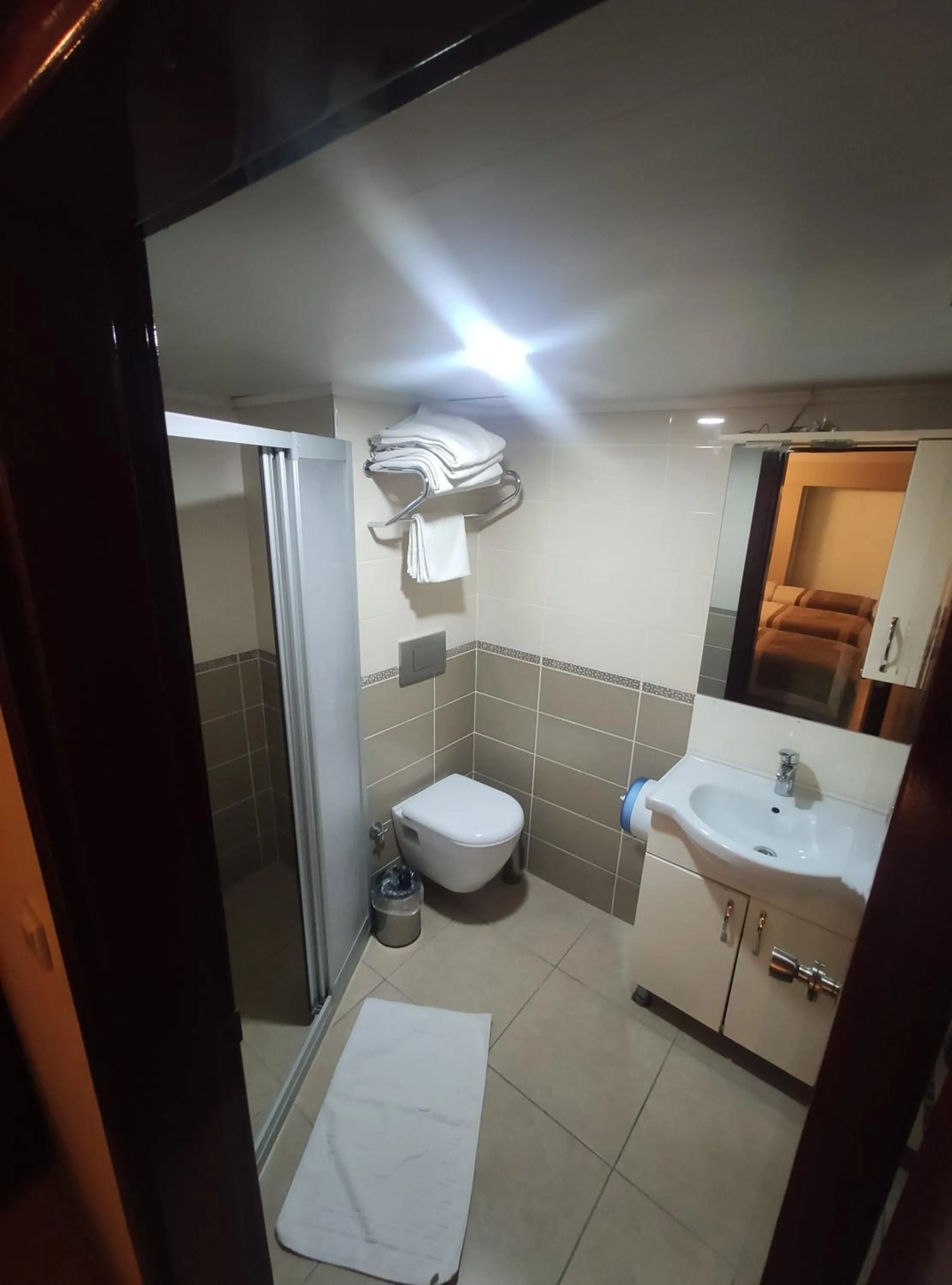 Bathroom in Hotel Akyildiz