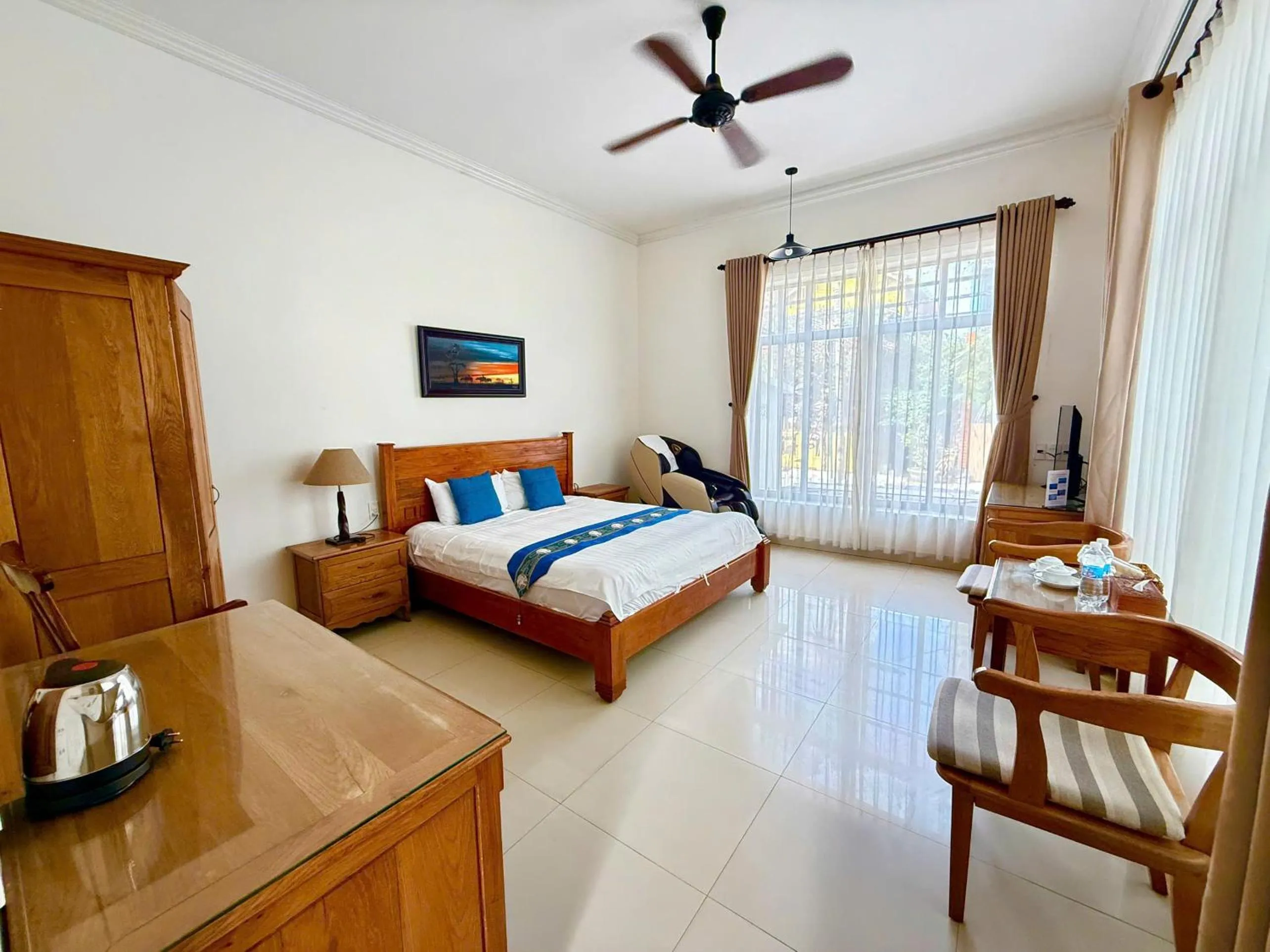 Bed in Santa Sea Villa