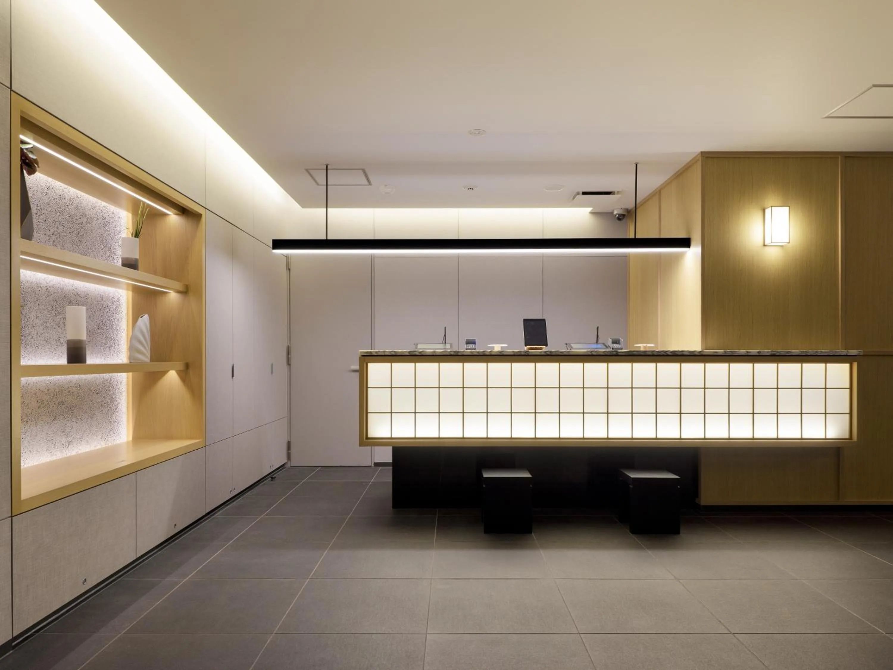 Lobby or reception in MIMARU Tokyo Nihombashi Suitengumae