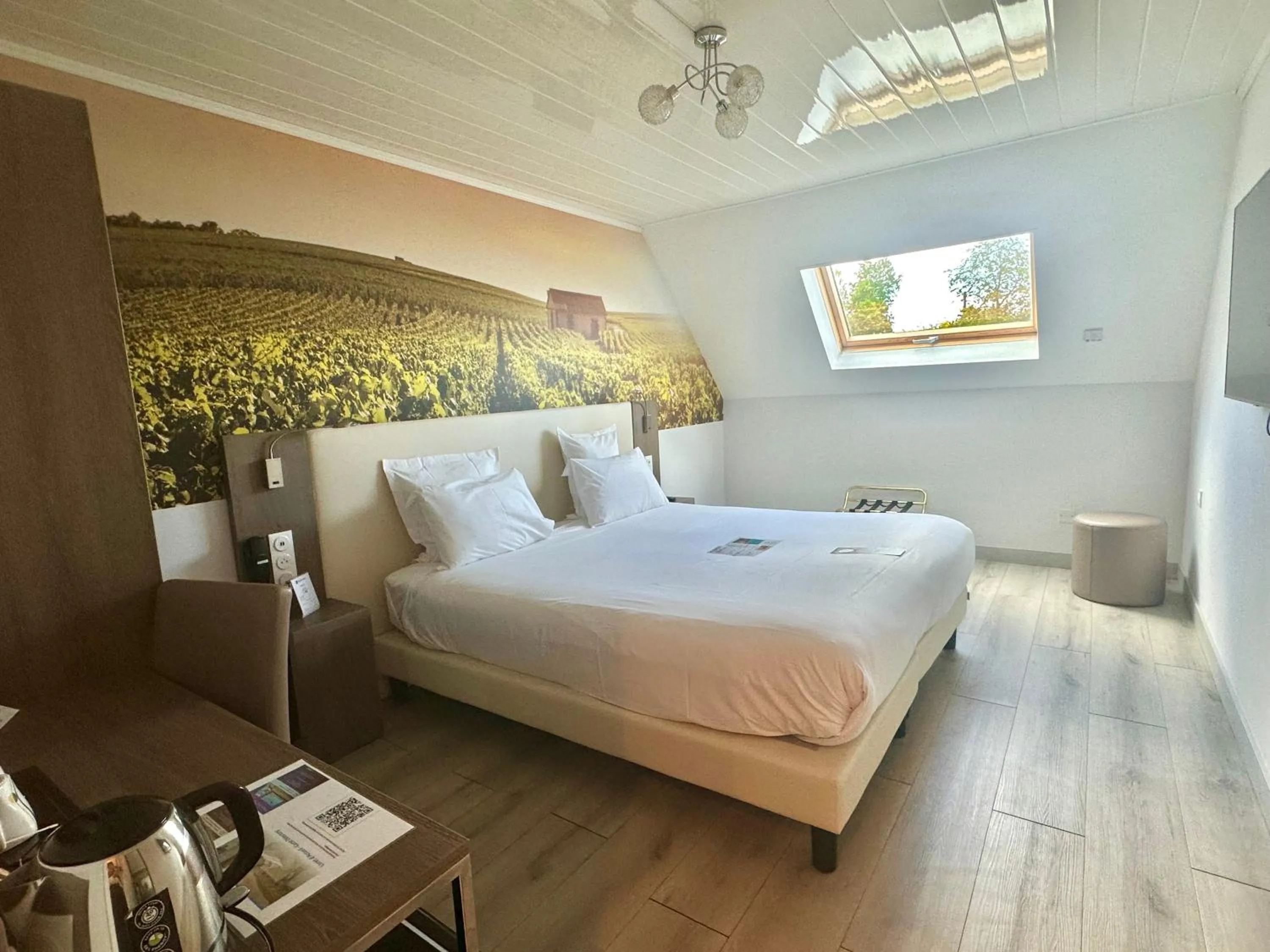 Bed in Best Western Hotel Ile de France