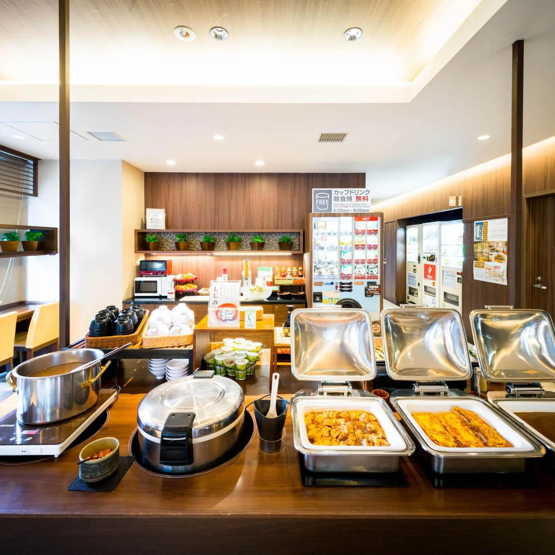 Food in Super Hotel Izumo Ekimae