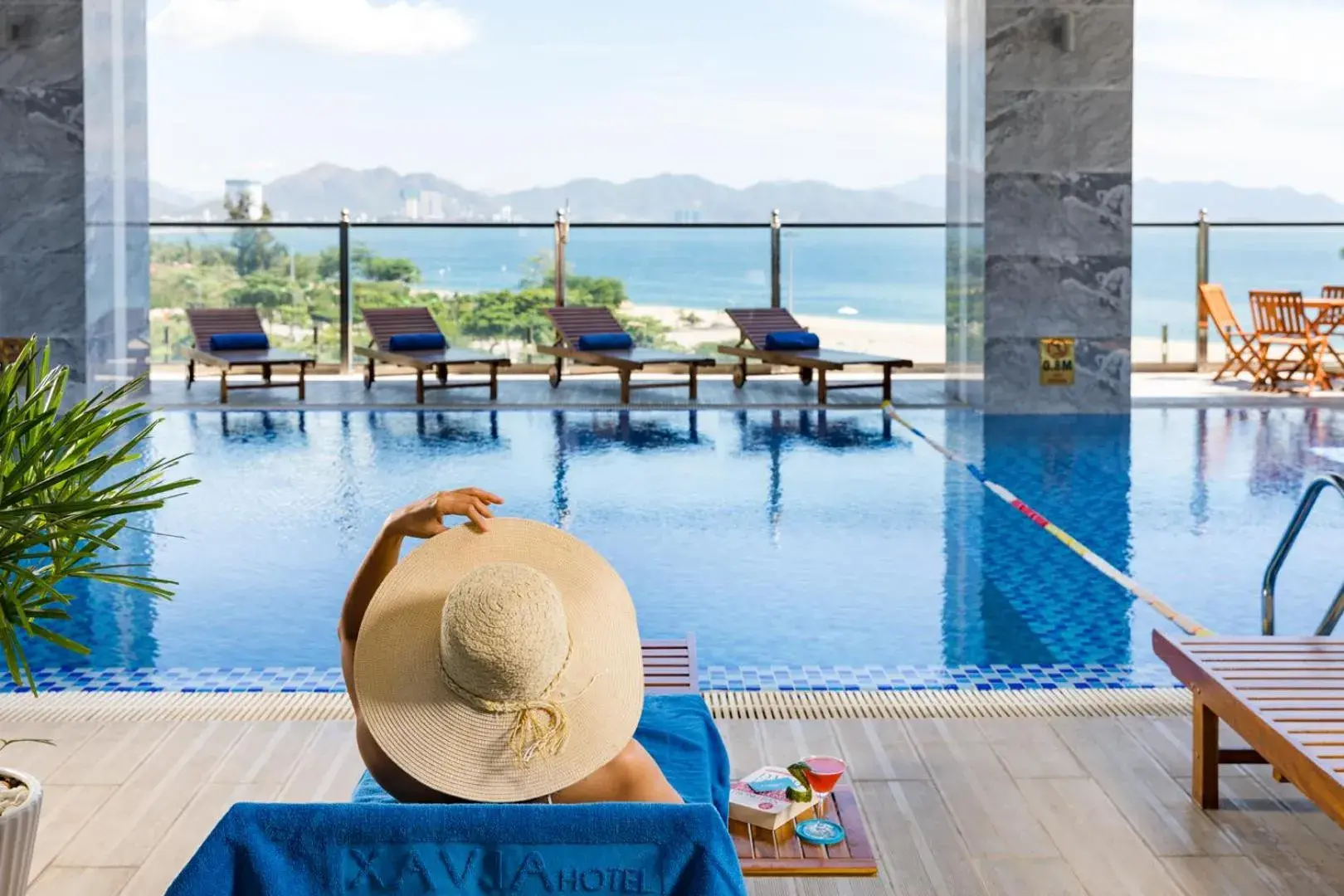 Swimming pool in Xavia Hotel Swimming pool in Xavia Hotel