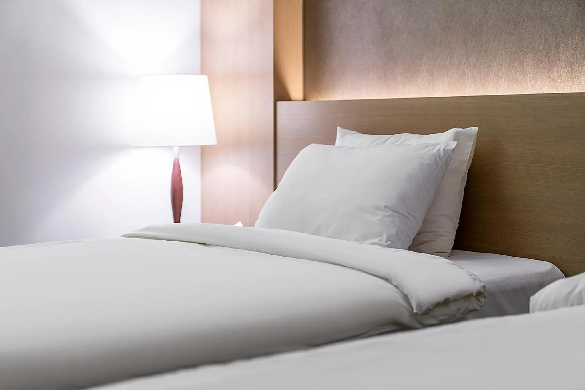 Bed in Wonju Citi Hotel