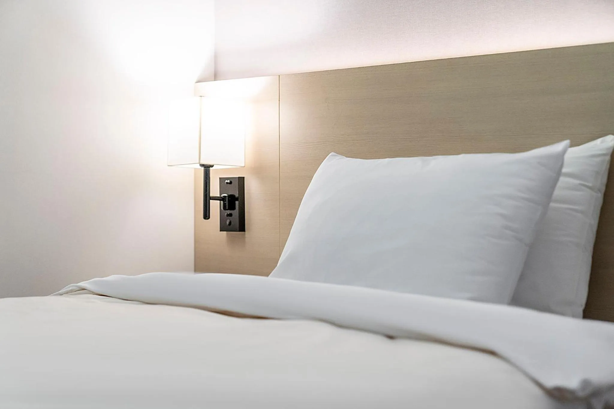 Bed in Wonju Citi Hotel