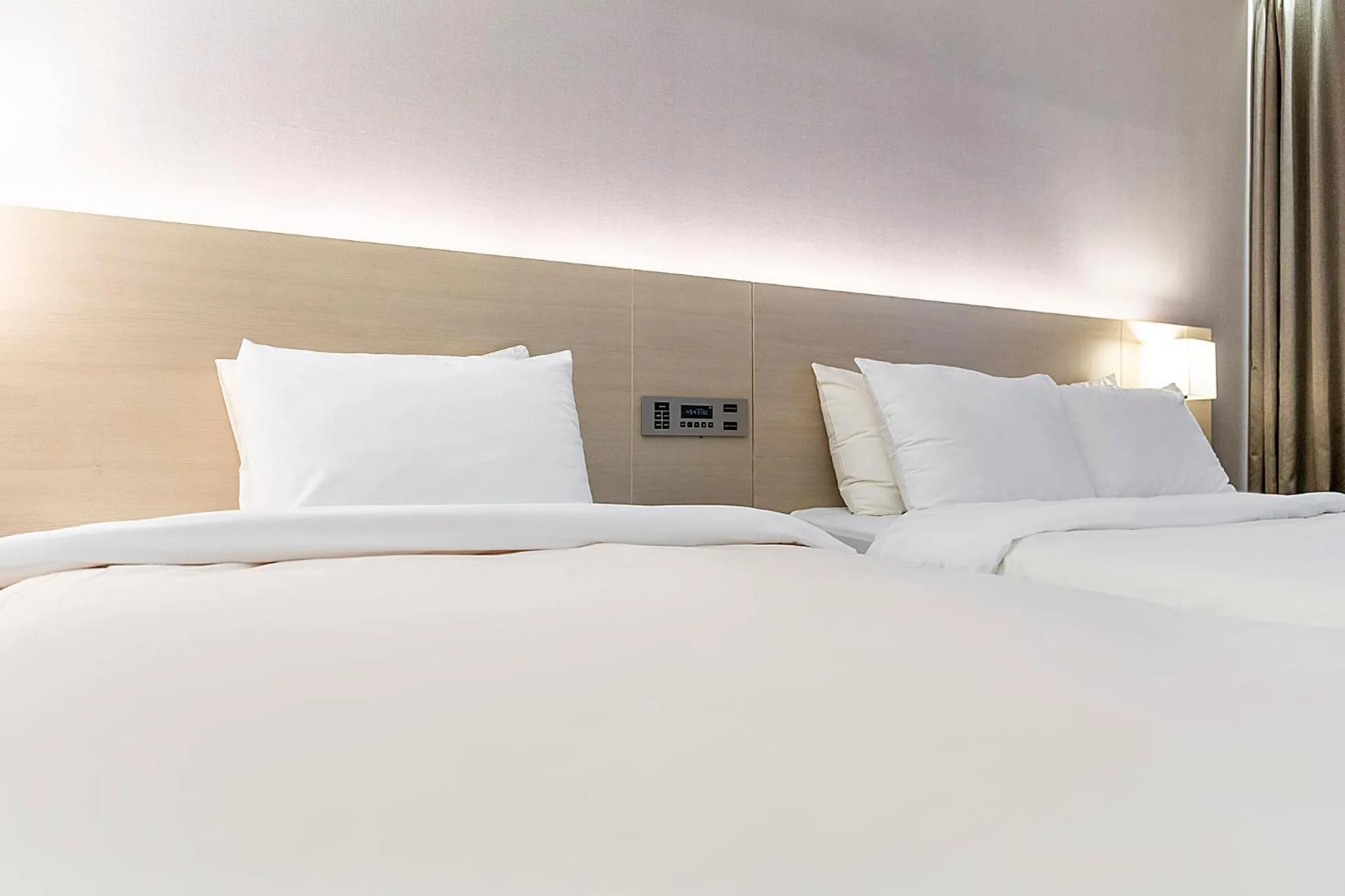 Bed in Wonju Citi Hotel