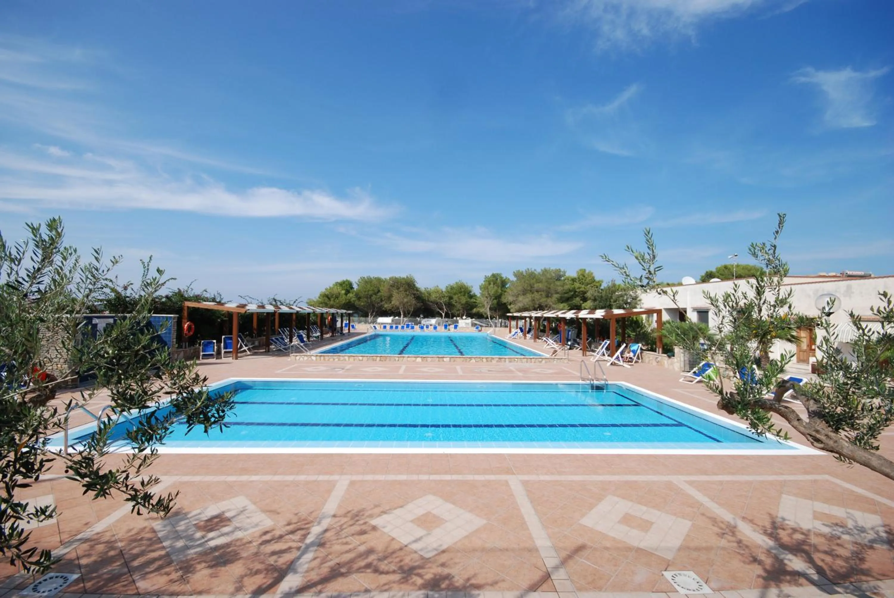 Pool view in Camping Village La Pineta