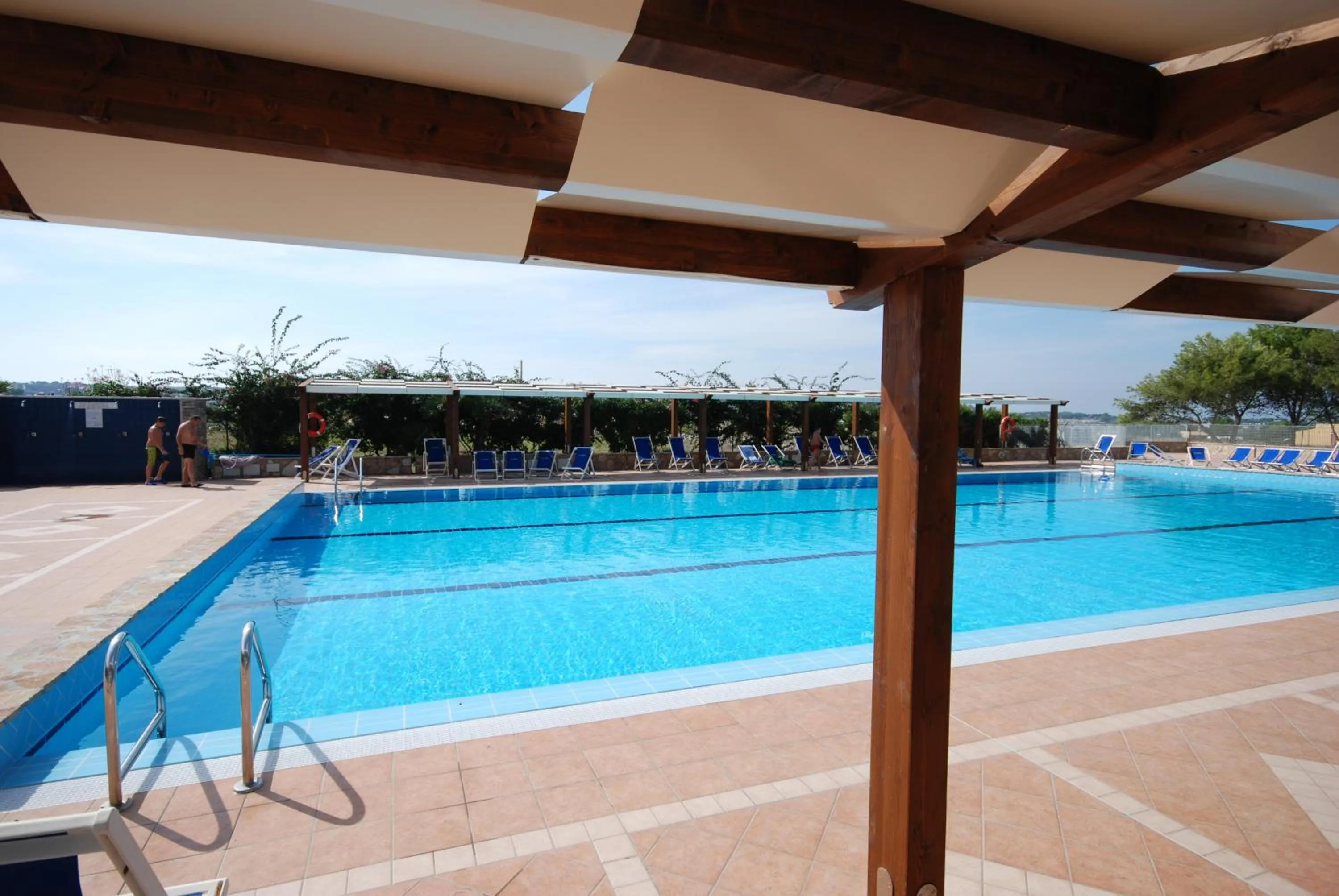 Pool view in Camping Village La Pineta