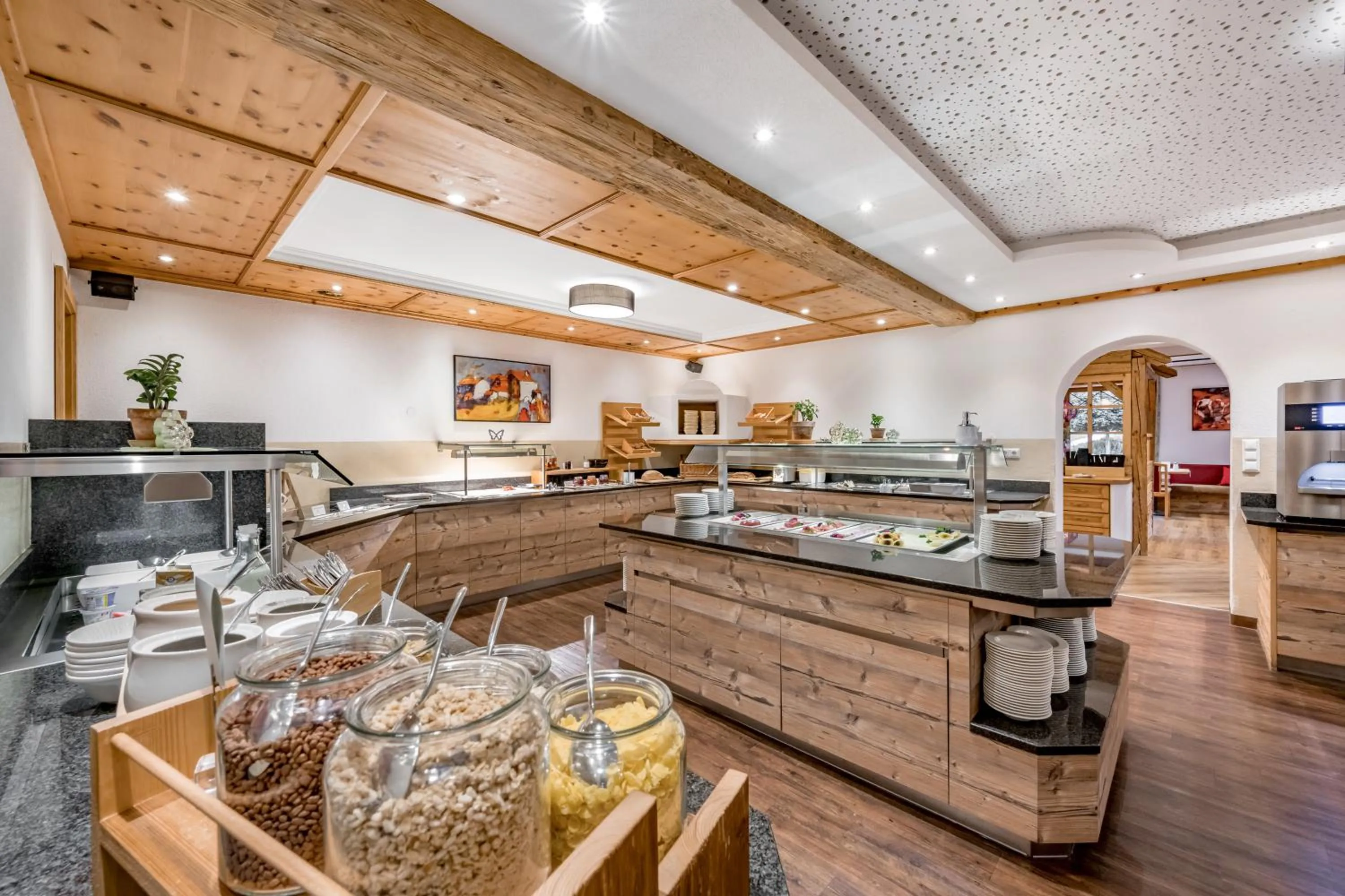 Buffet breakfast in tilia living - b&b mit dem Komfort eines kleinen, feinen Hotels