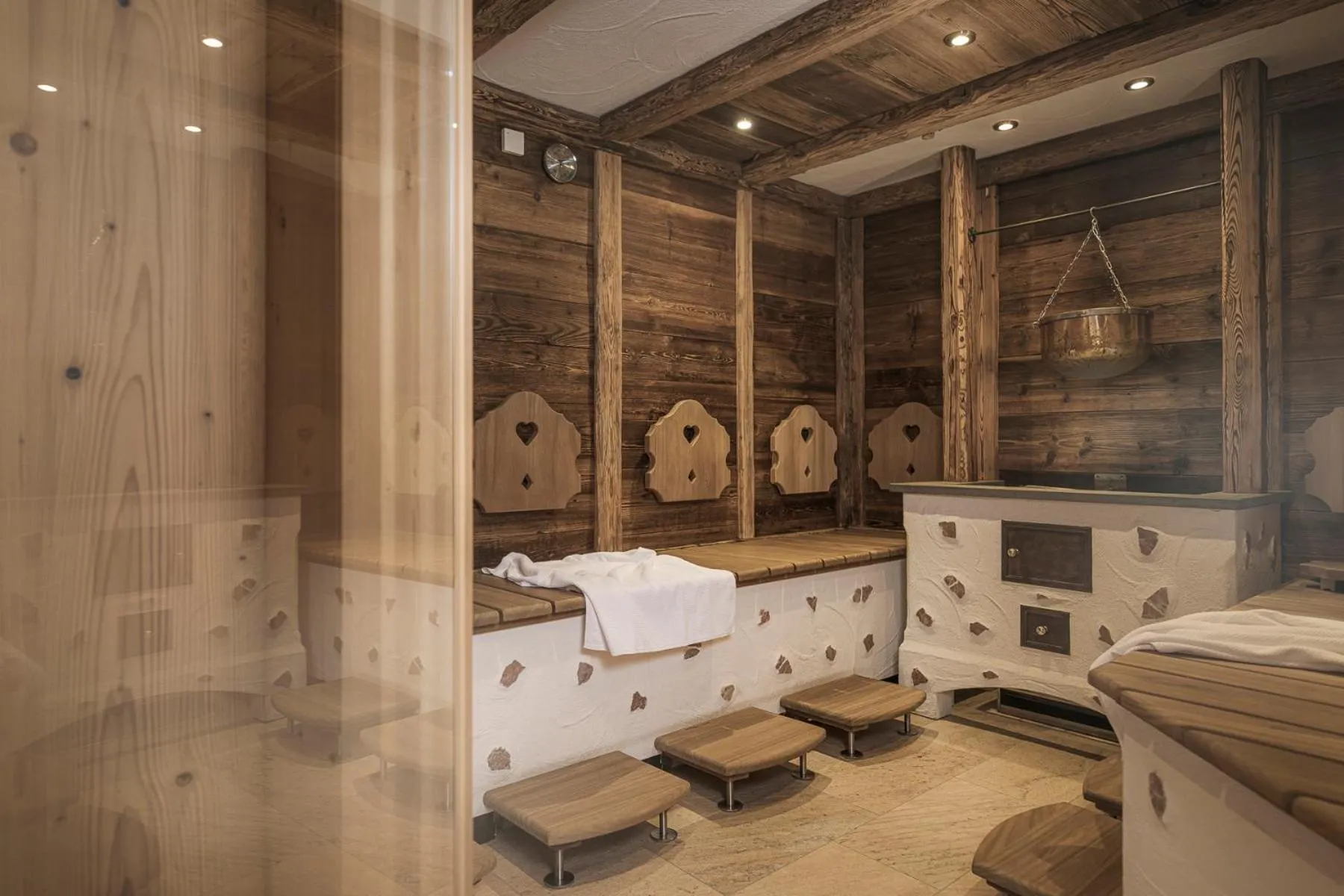 Sauna in Hotel Lenz