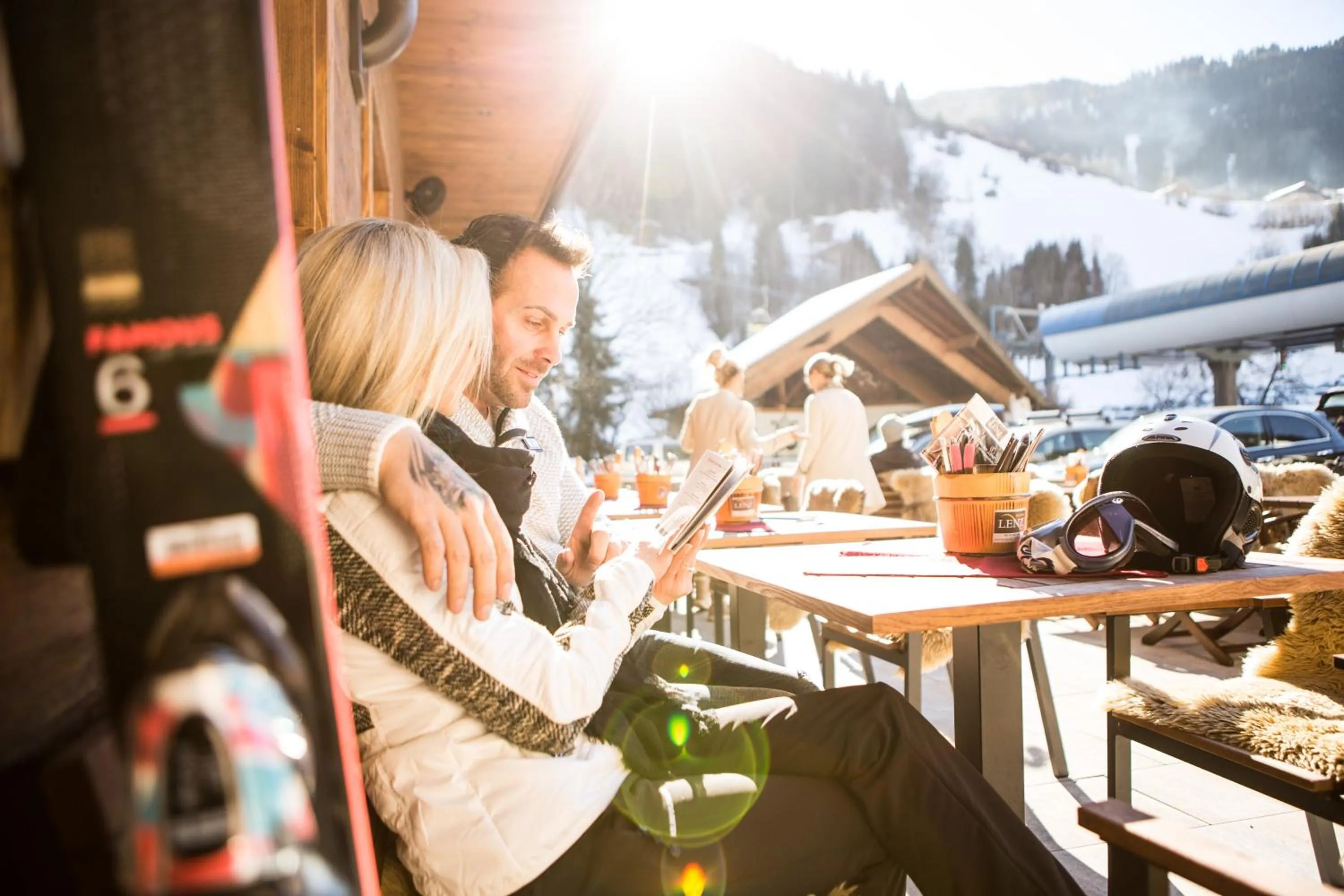 Balcony/Terrace in Hotel Lenz