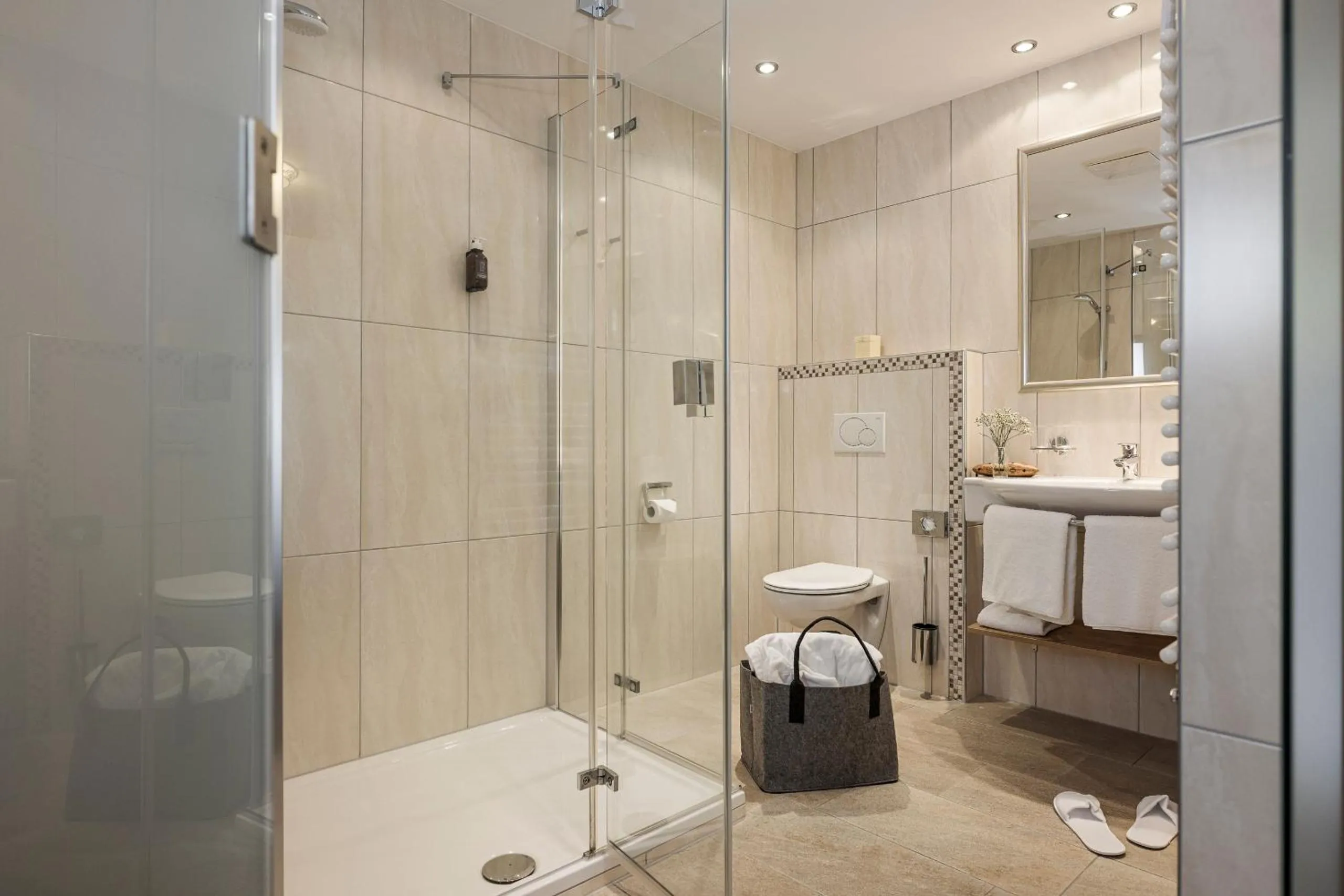 Bathroom in Hotel Lenz