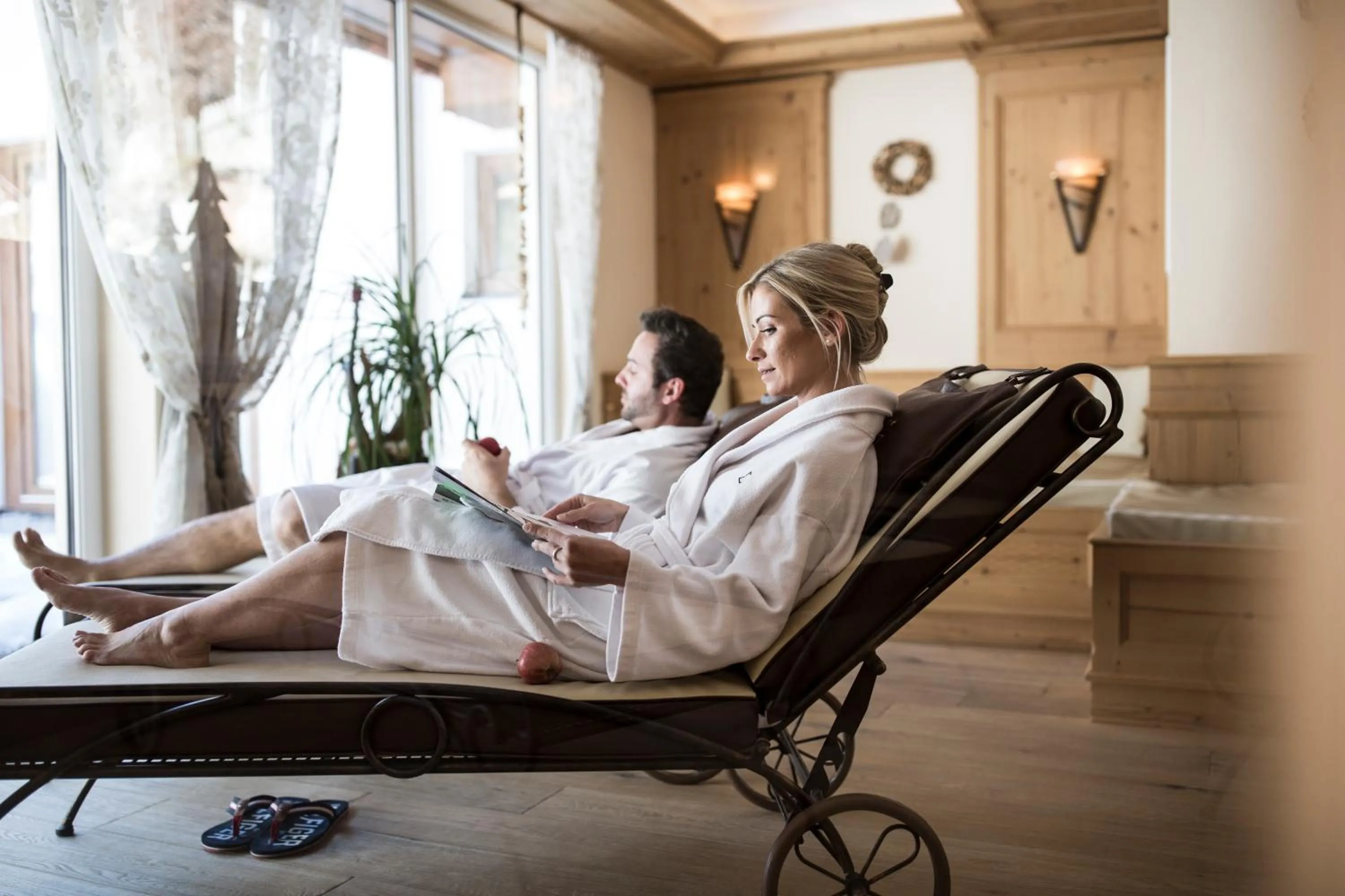 Spa and wellness centre/facilities in Hotel Lenz