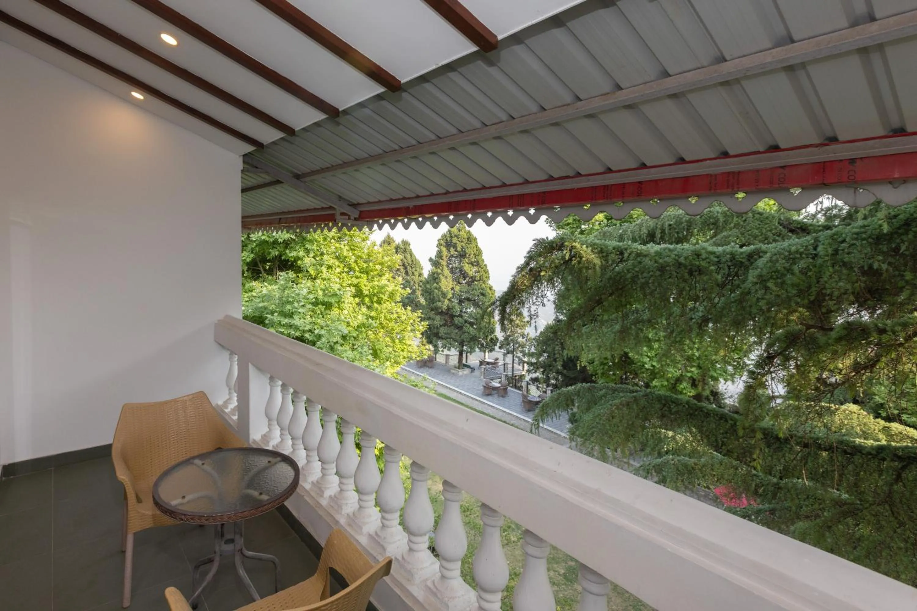 Balcony/Terrace in WelcomHeritage Kasmanda Palace