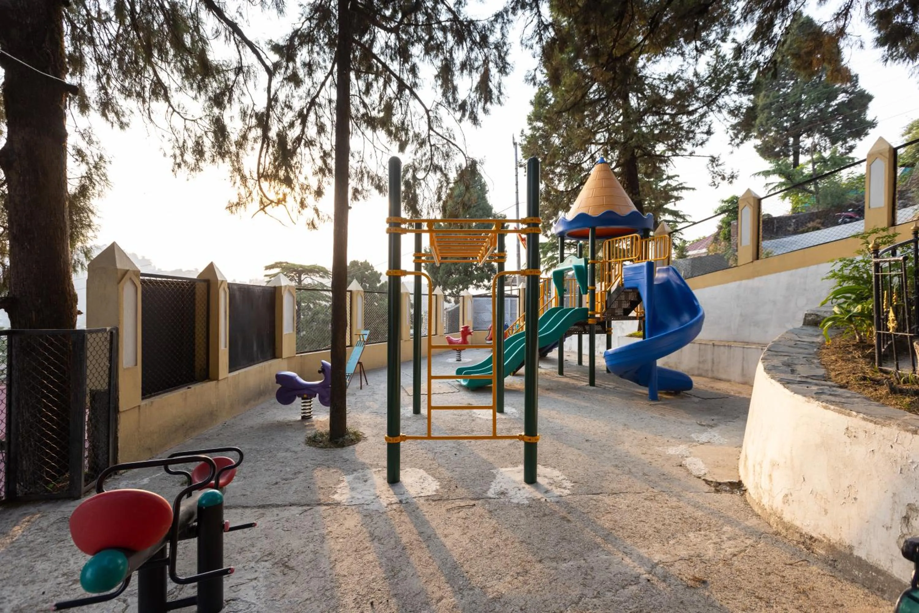 Children play ground in WelcomHeritage Kasmanda Palace