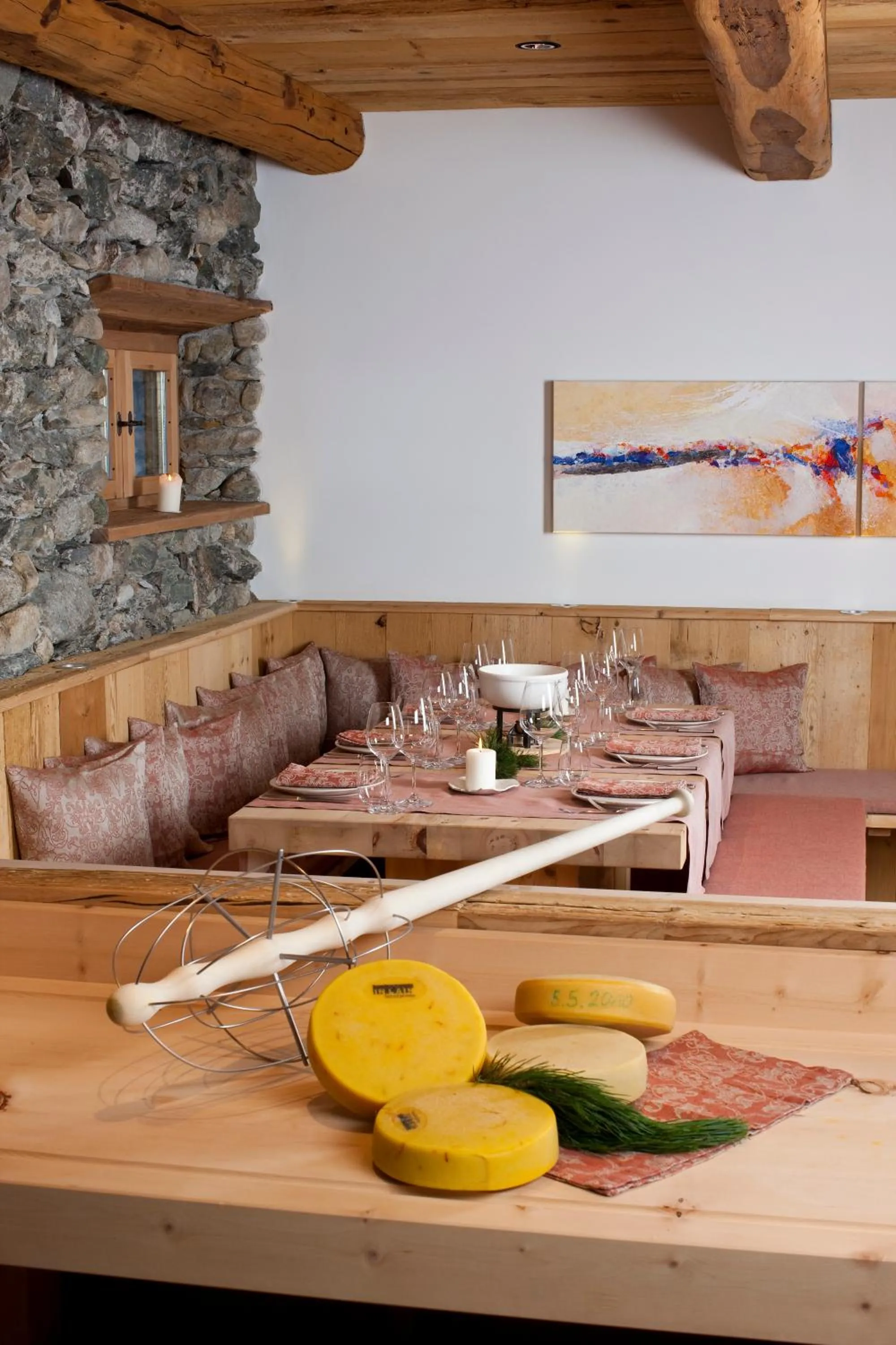 Restaurant/places to eat in Relais & Châteaux IN LAIN Hotel Cadonau