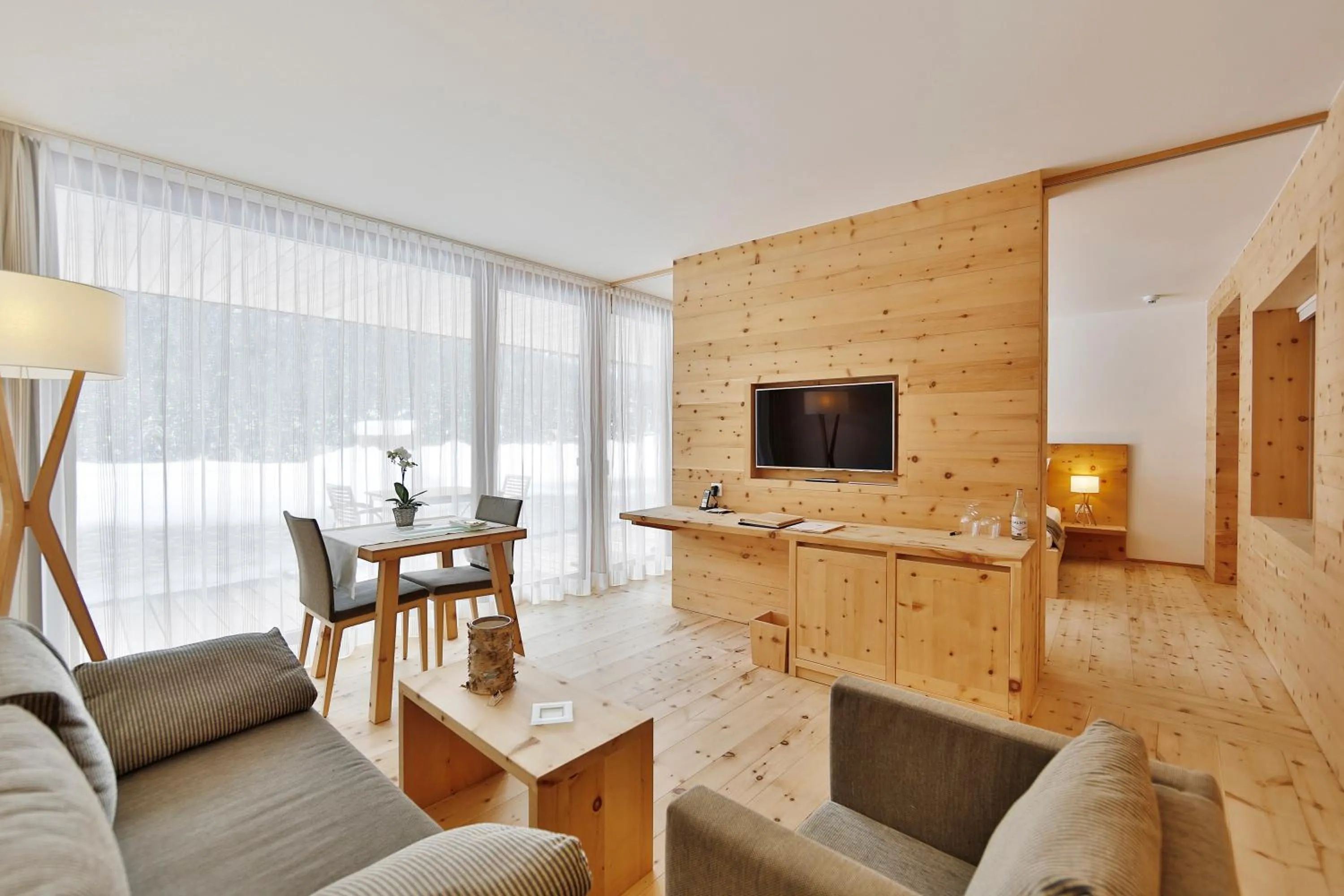 Living room in Relais & Châteaux IN LAIN Hotel Cadonau