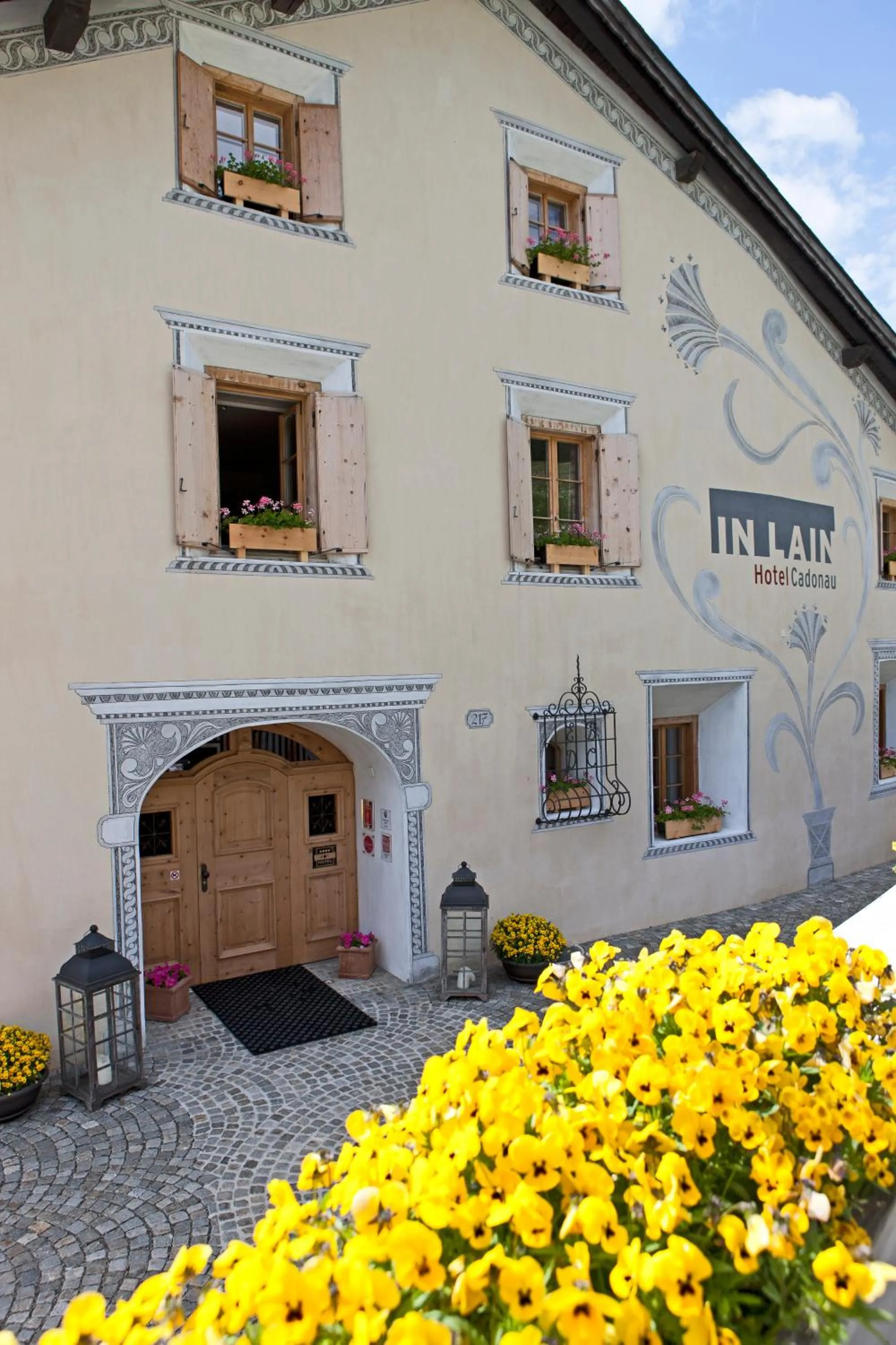 On site in Relais & Châteaux IN LAIN Hotel Cadonau