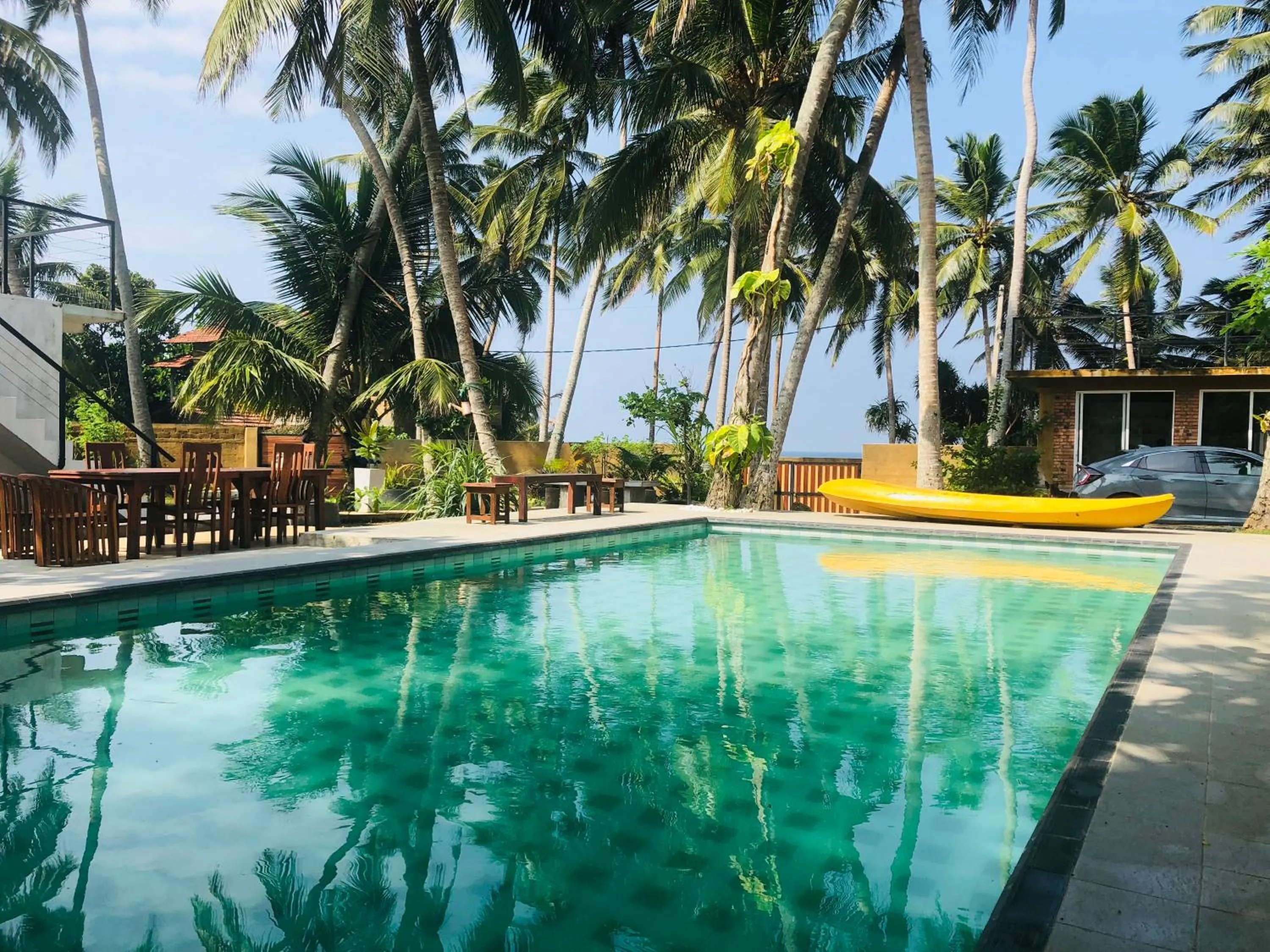 Pool view in Ocean Caves, Balapitiya