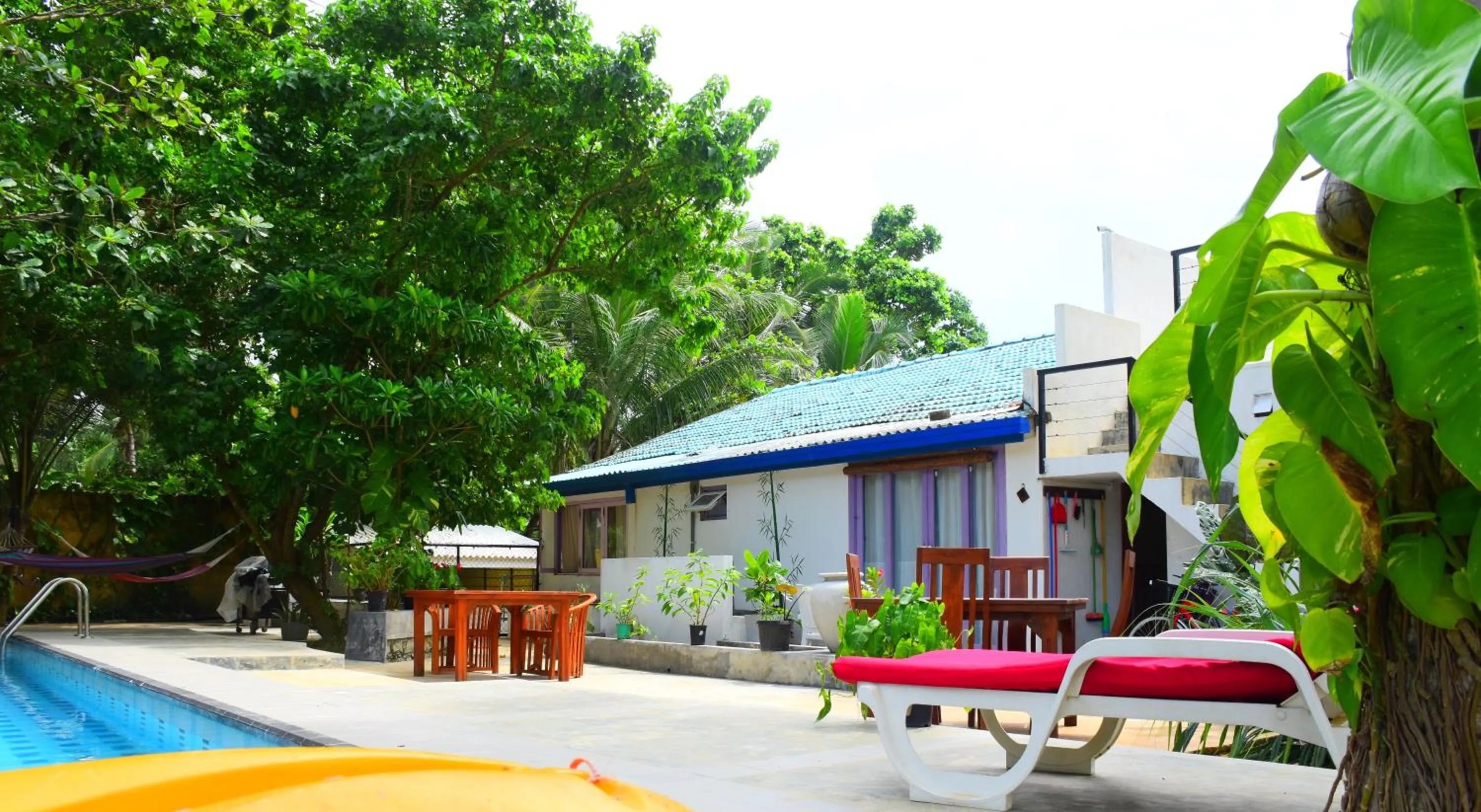 Pool view in Ocean Caves, Balapitiya