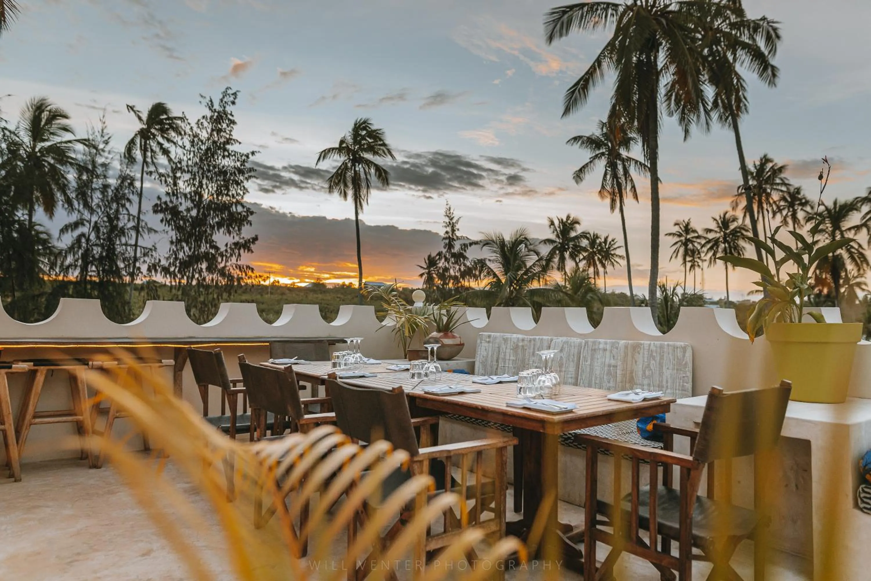 Restaurant/places to eat in Zanziblue Boutique Villas