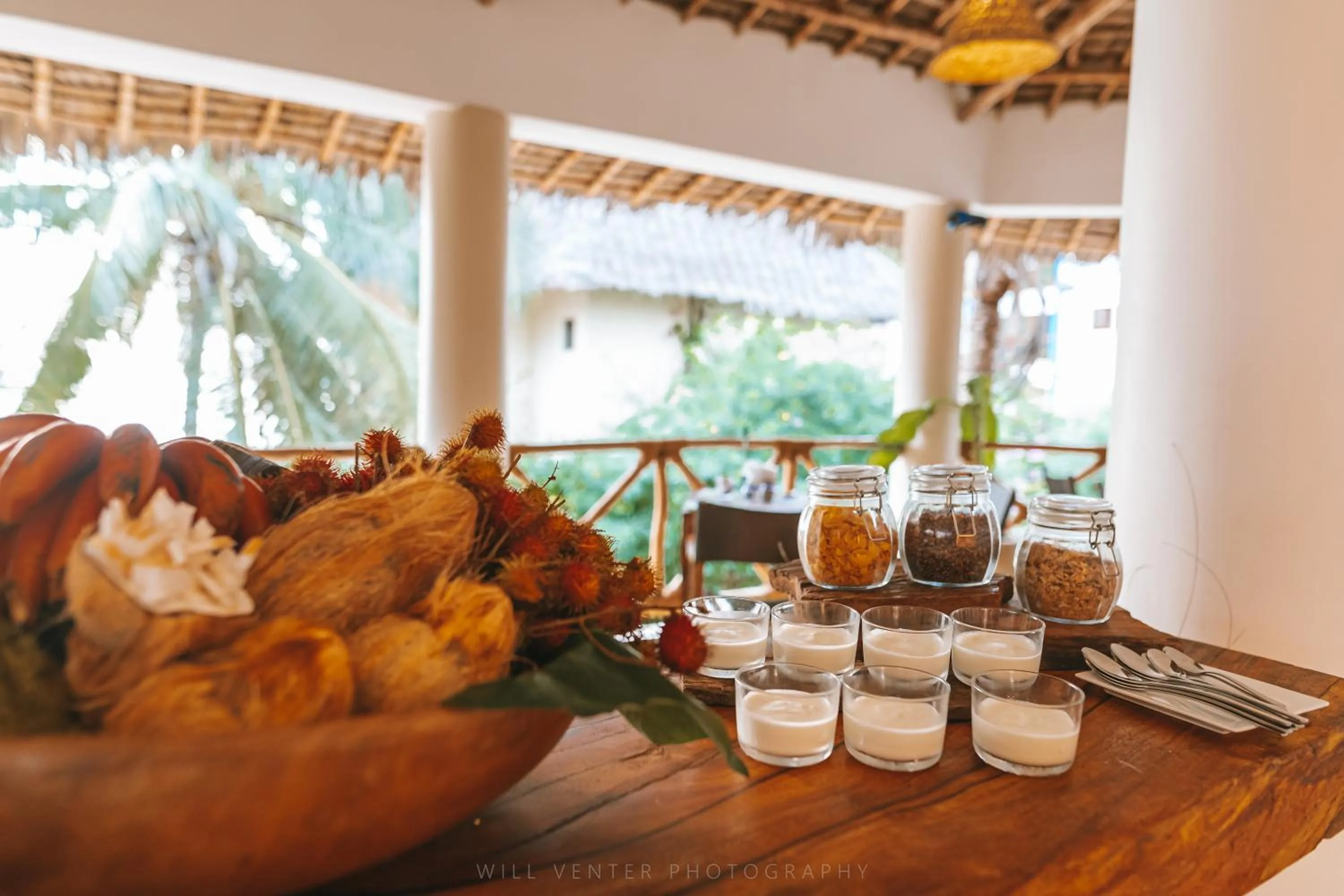 Restaurant/places to eat in Zanziblue Boutique Villas