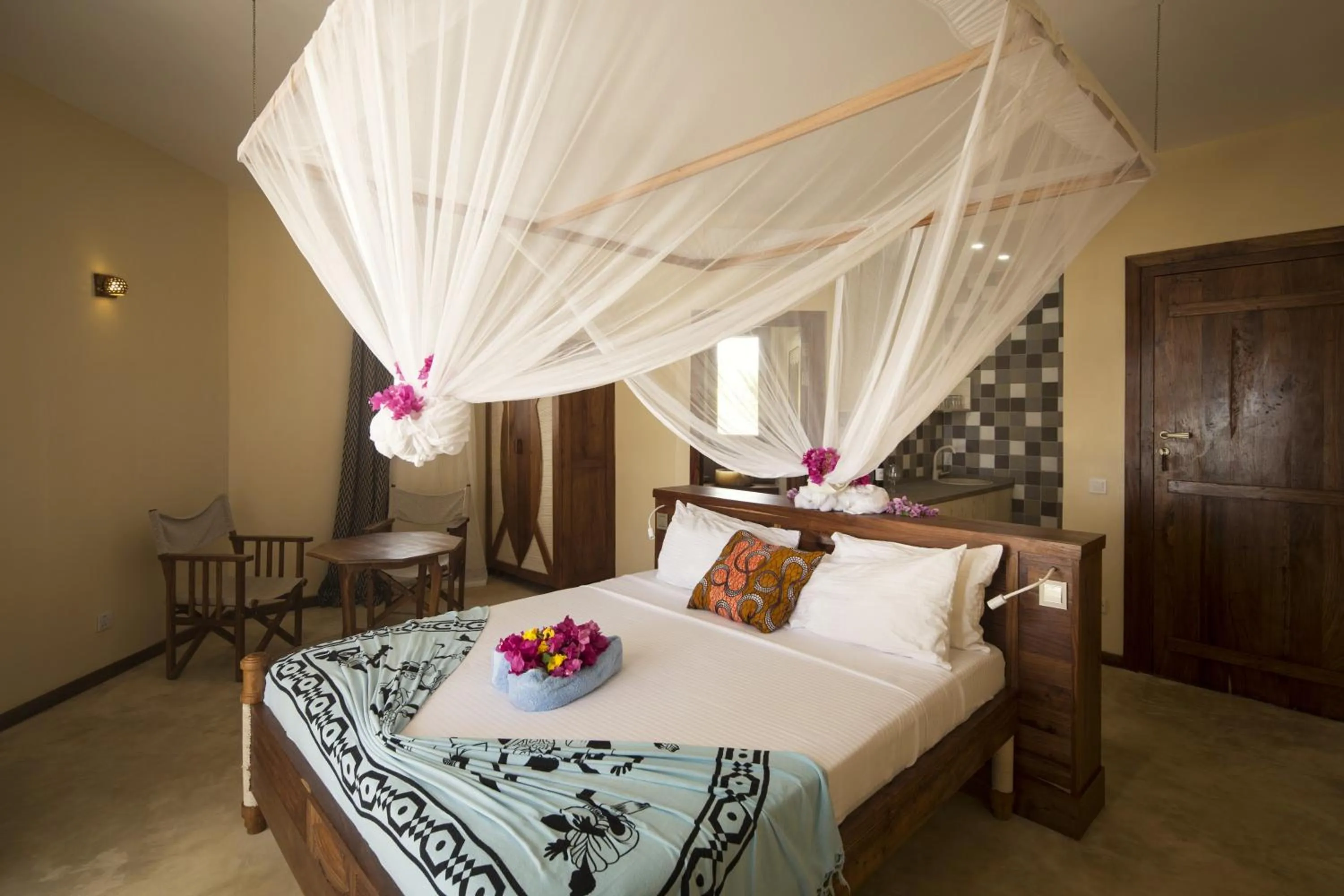 Bedroom, Bed in Zanziblue Boutique Villas
