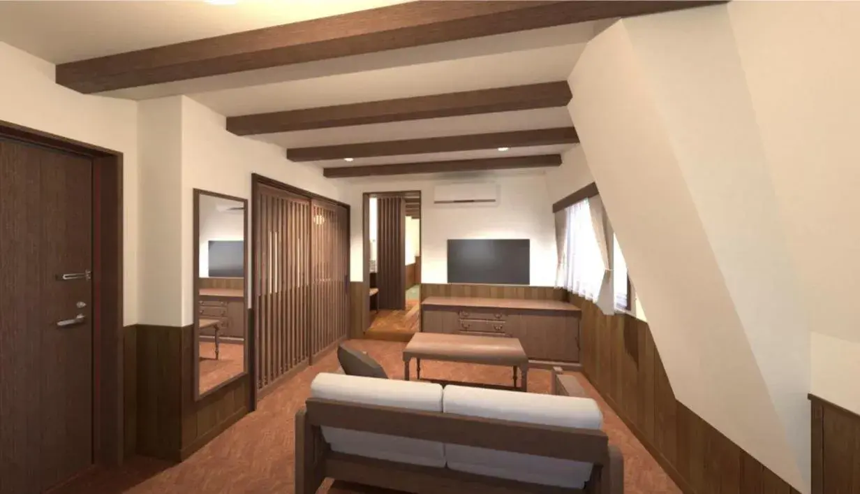 Living room in Matsumoto Hotel Kagetsu Living room in Matsumoto Hotel Kagetsu