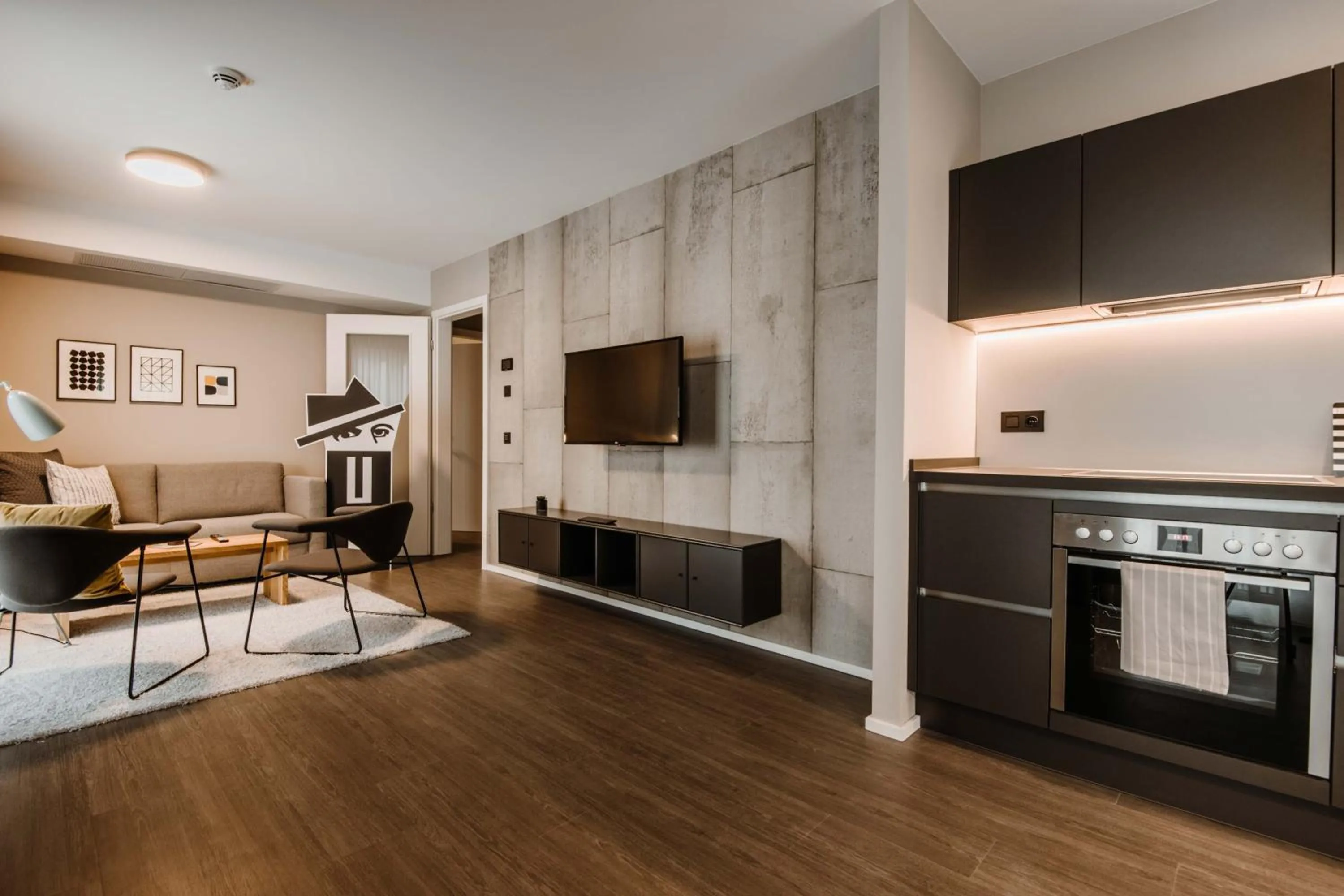 Kitchen or kitchenette in Timehouse Serviced Apartments