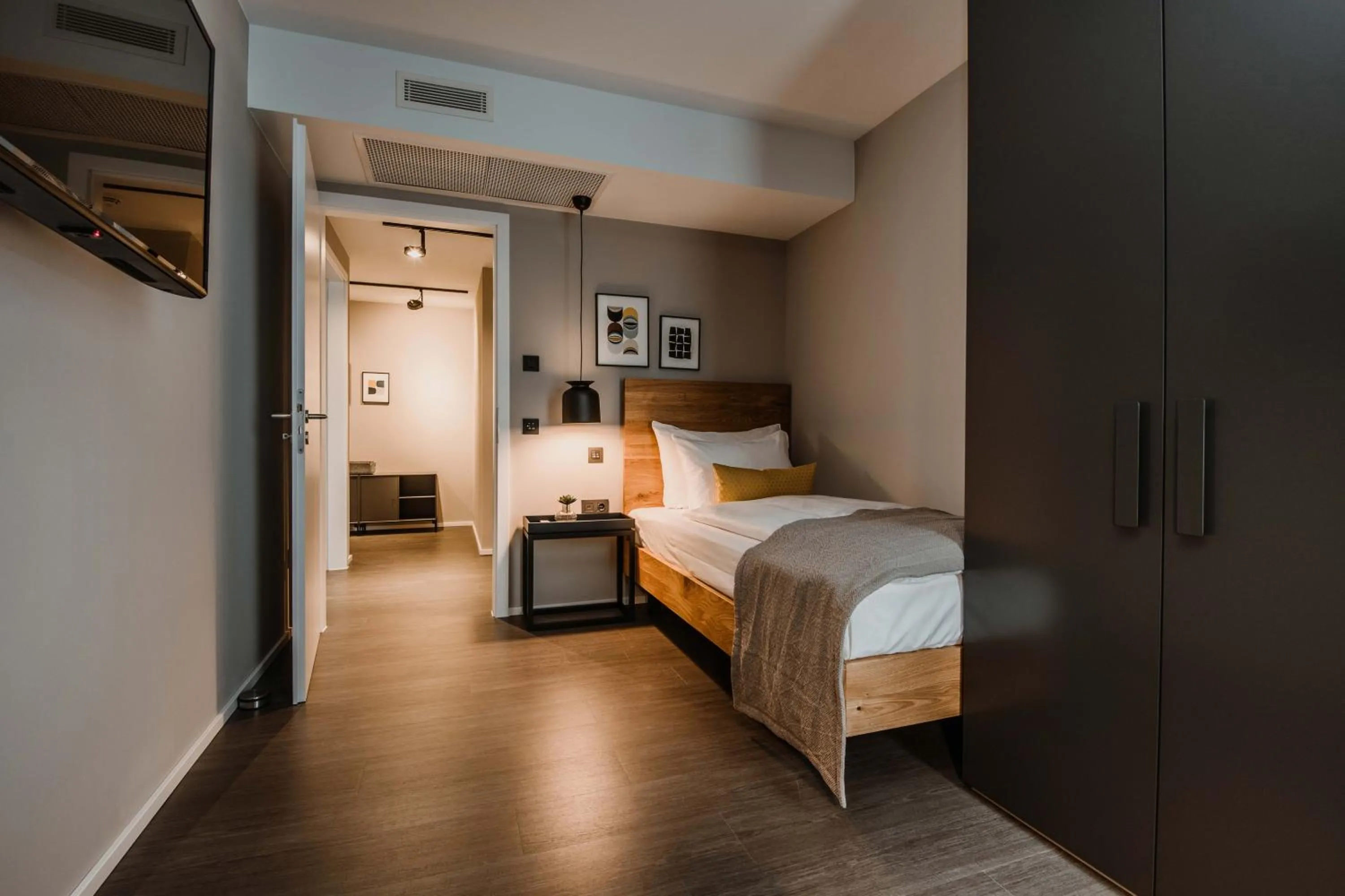 Bedroom, Bed in Timehouse Serviced Apartments