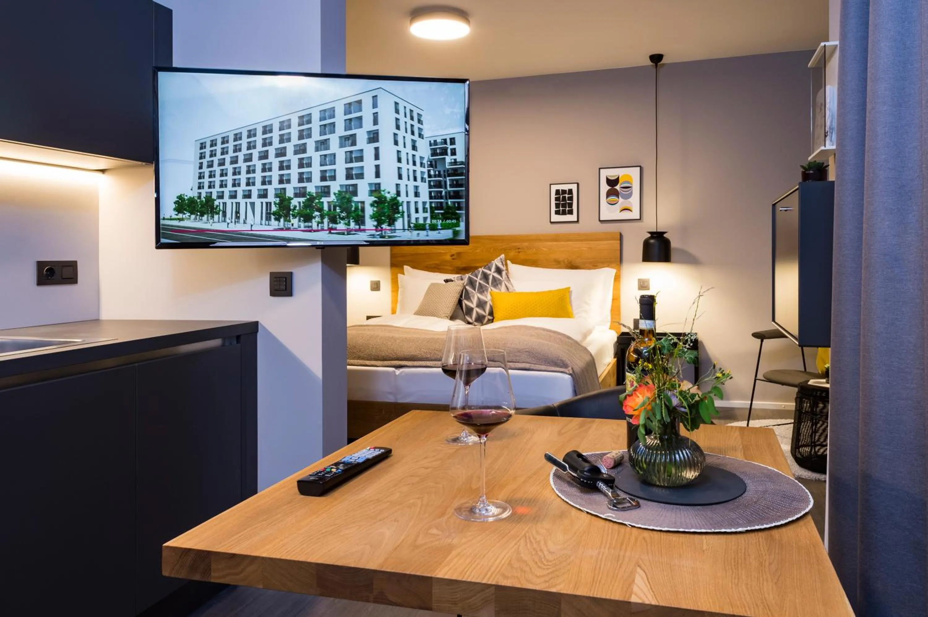 Dining area in Timehouse Serviced Apartments