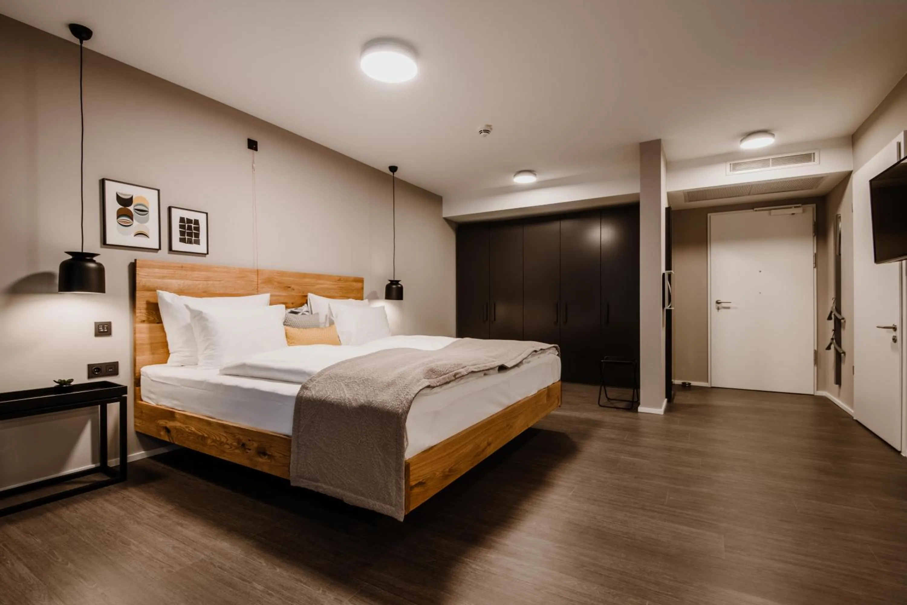 Living room, Bed in Timehouse Serviced Apartments