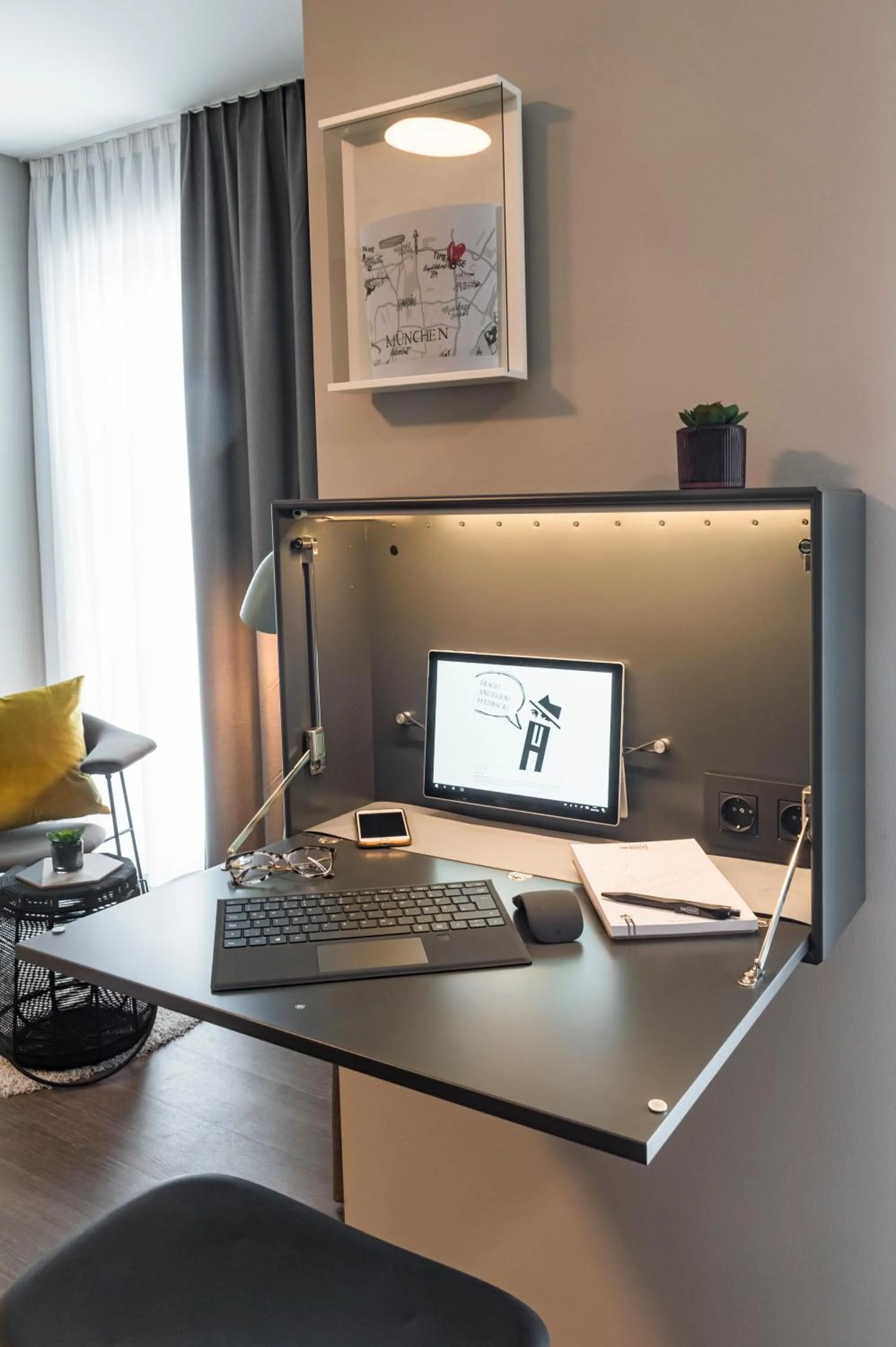 Decorative detail in Timehouse Serviced Apartments