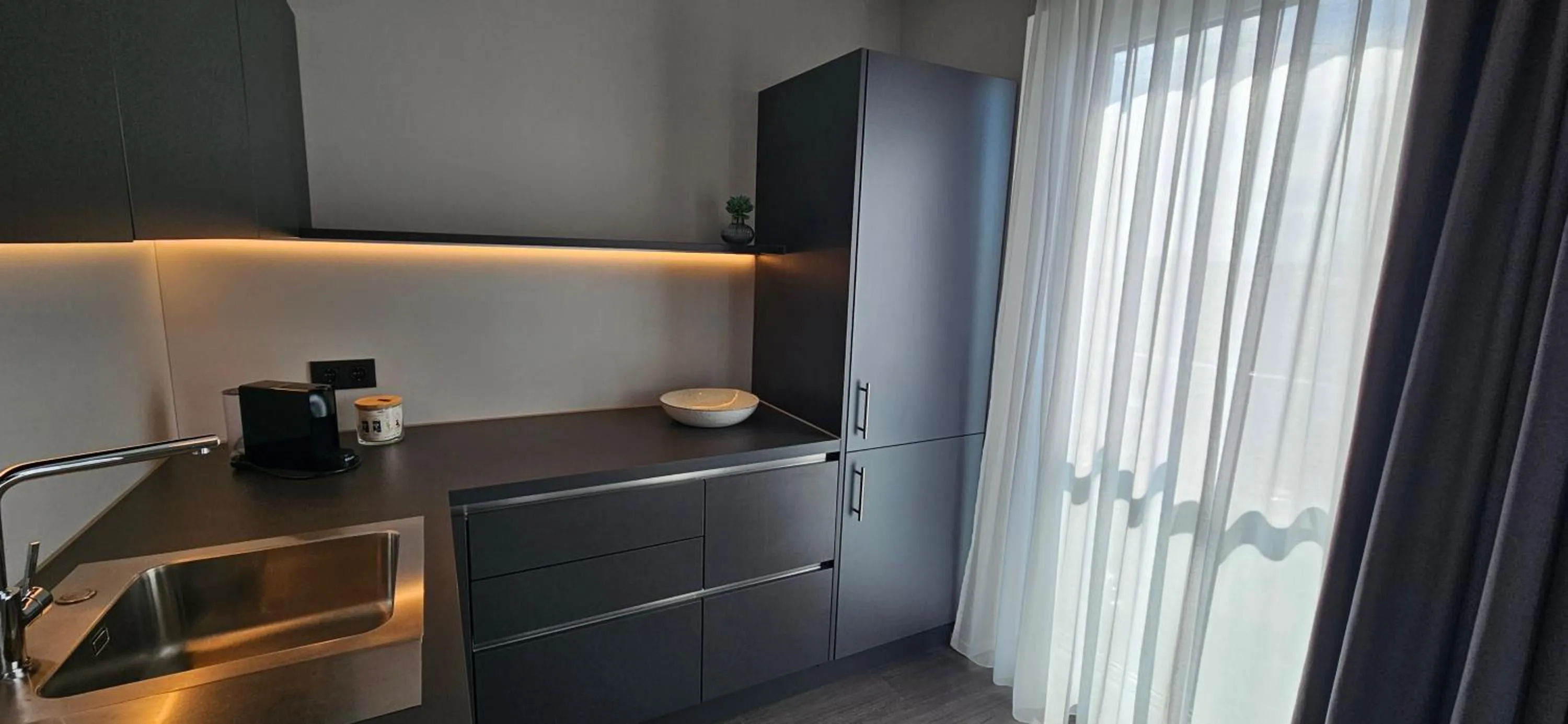 Kitchen or kitchenette in Timehouse Serviced Apartments