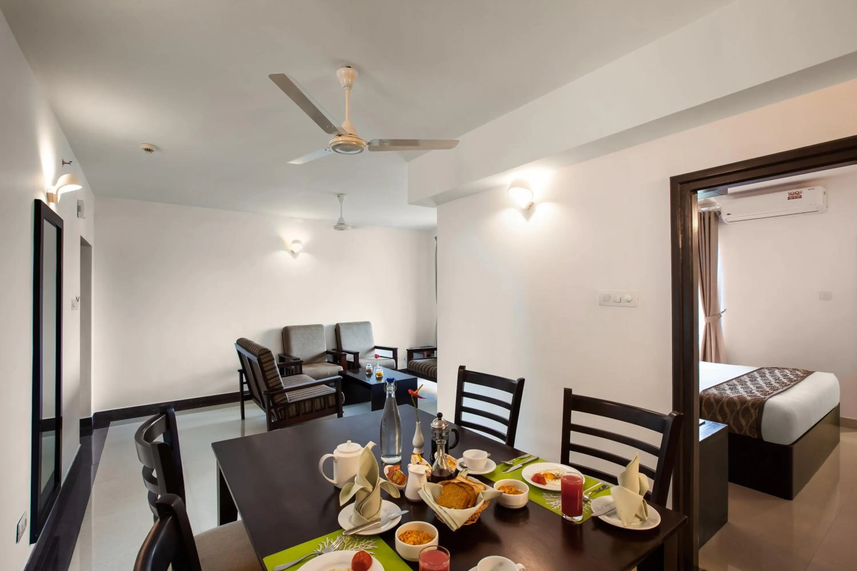 Dining area in Sterling Thekkady