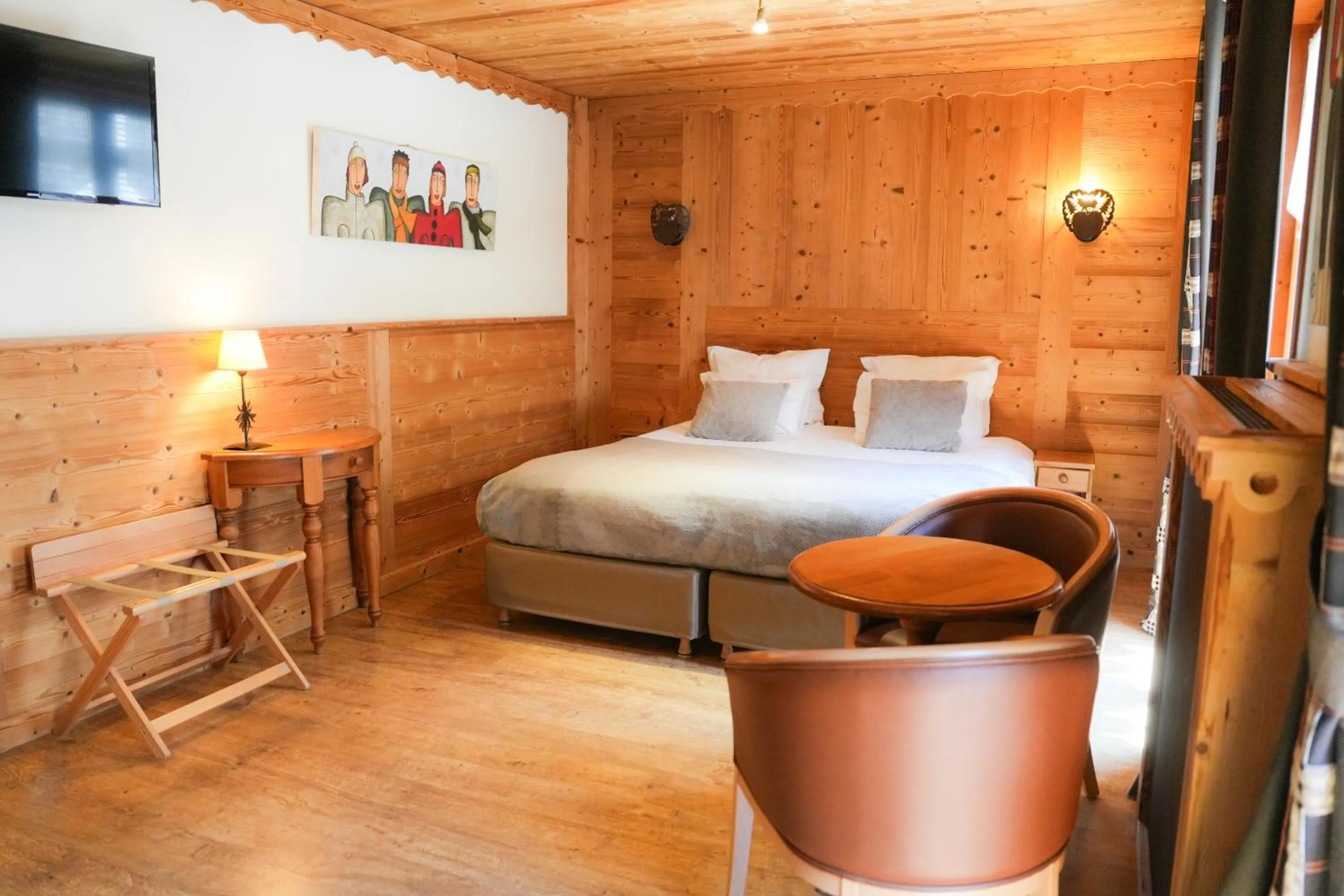 Bed in Auberge du Manoir