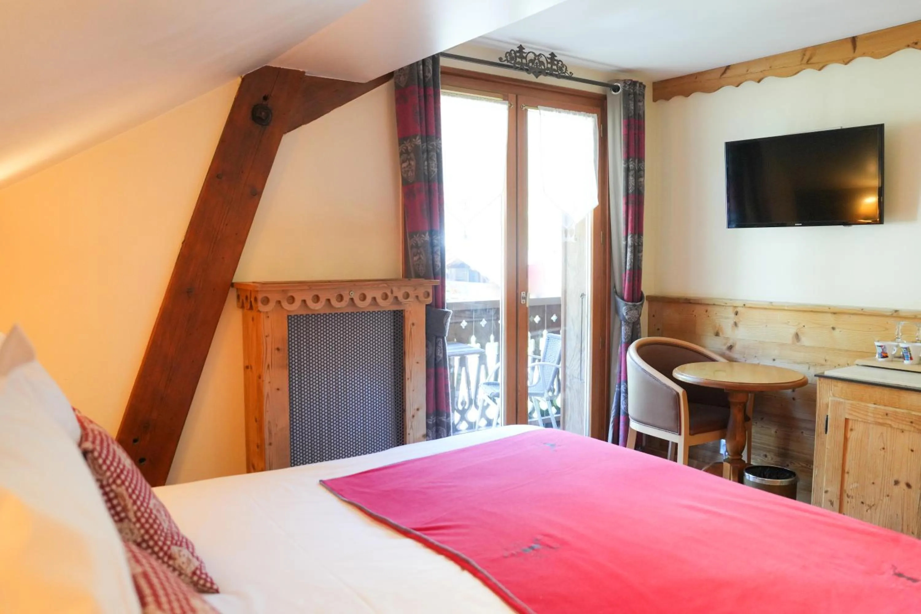 Bed in Auberge du Manoir