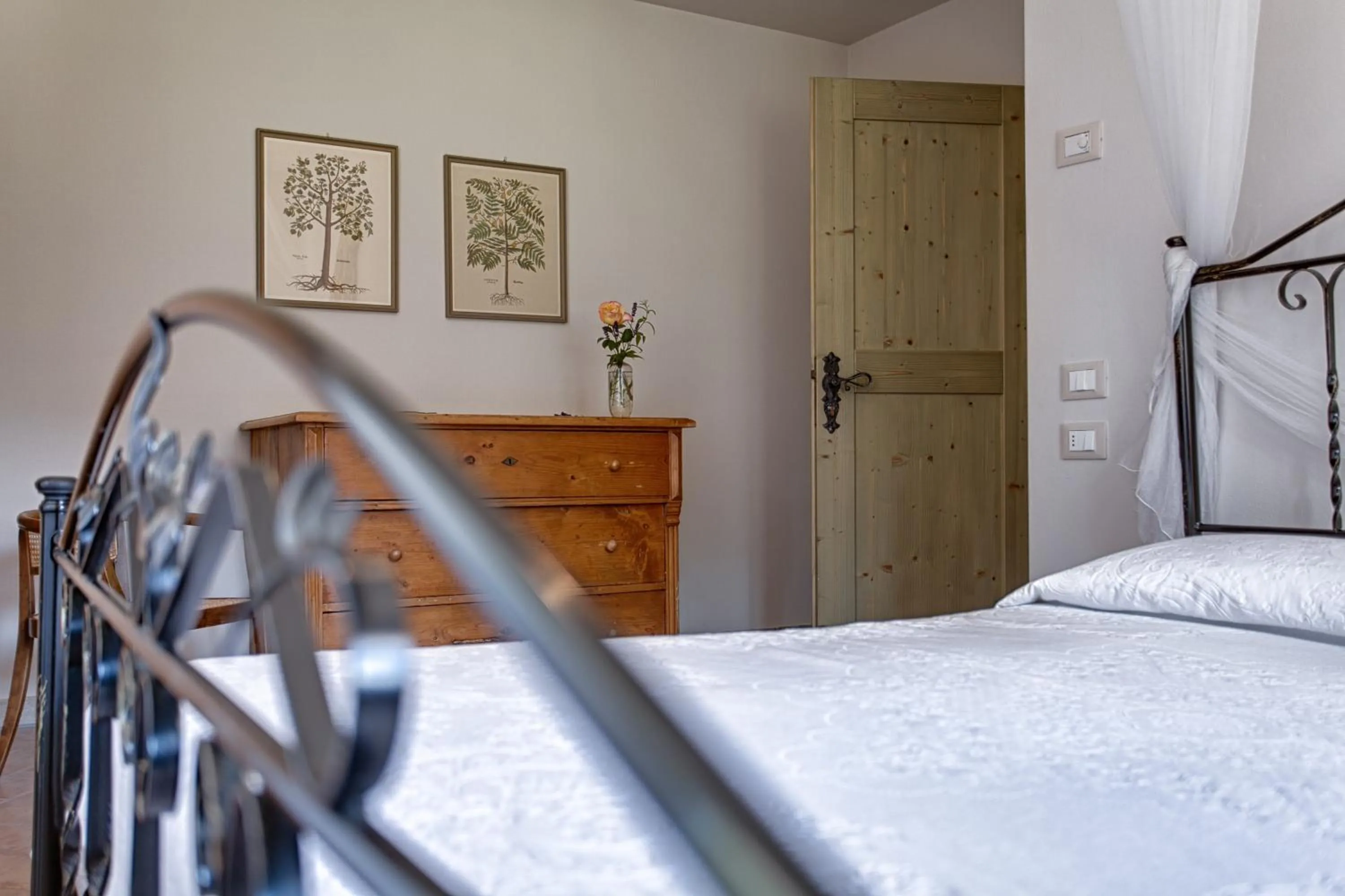 Bed in Agriturismo Maso Lizzone