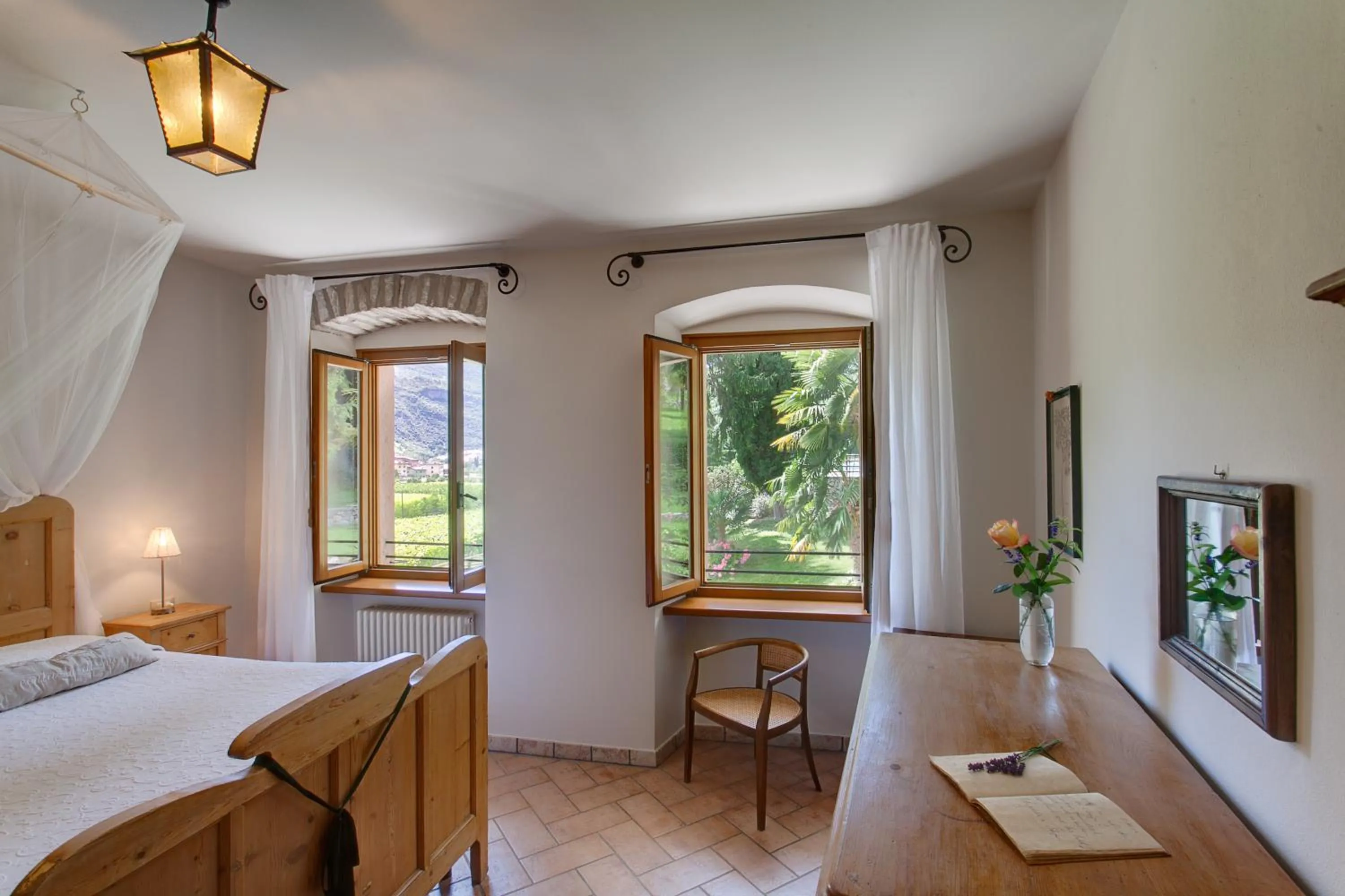 Bed in Agriturismo Maso Lizzone