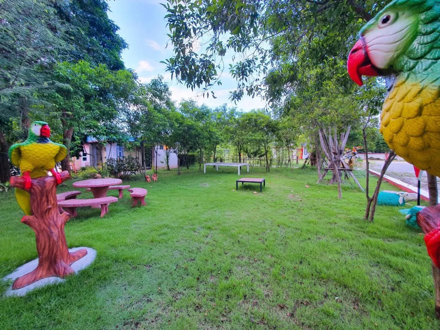 Garden in Golden Dragon Kanchanaburi