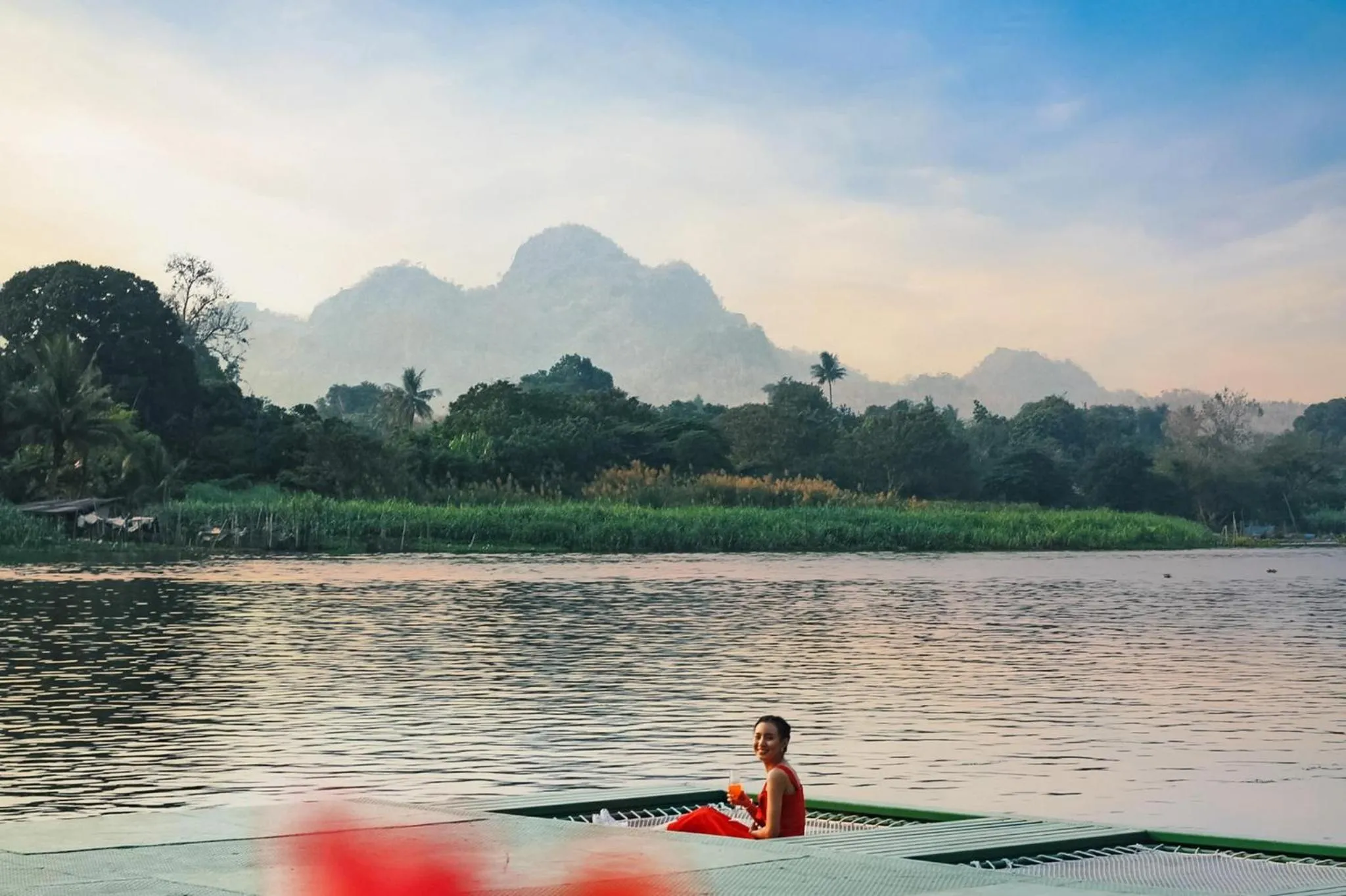 People in Golden Dragon Kanchanaburi